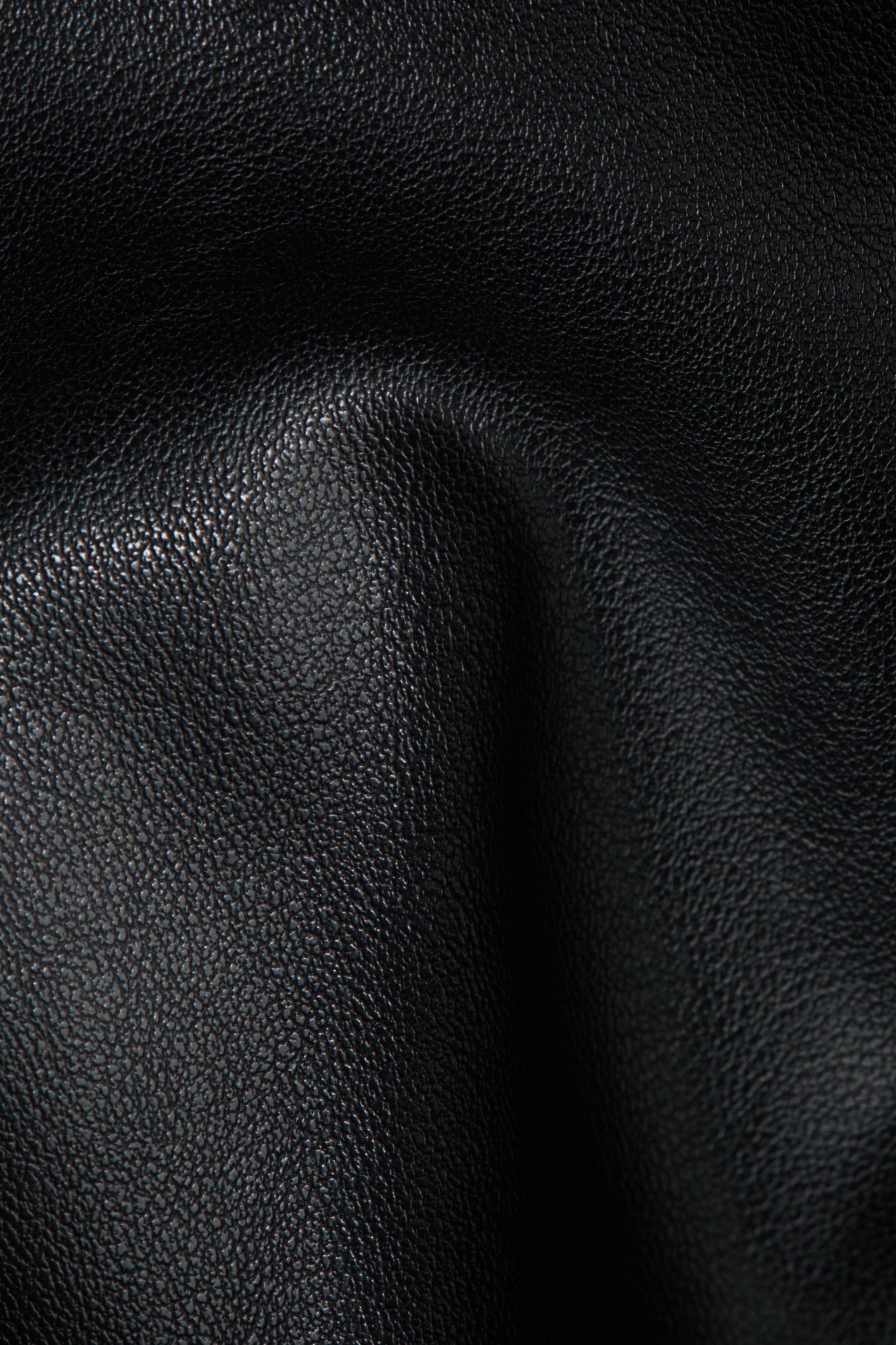 Coated bomber jacket