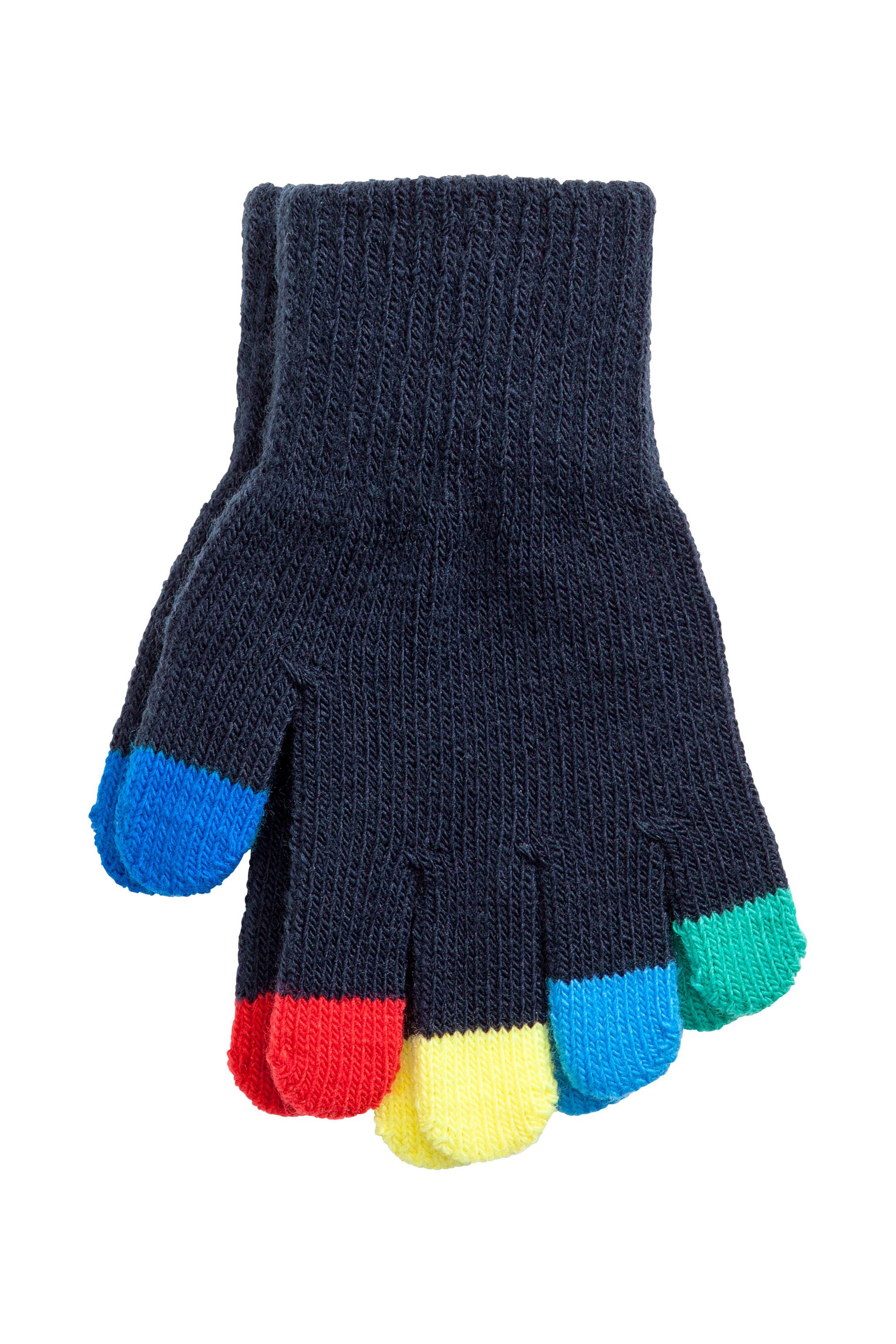 View larger image: 3-pack gloves - Blue - Kids | H&M GB 1