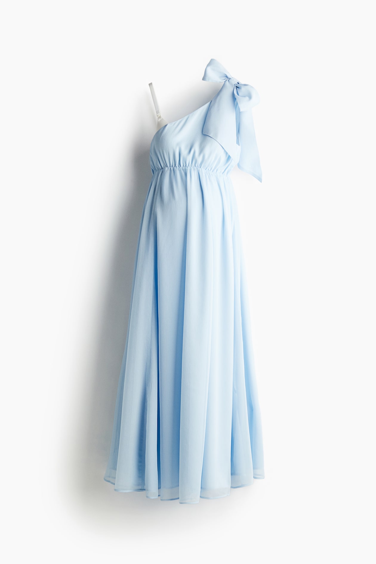 Women's Light blue MAMA One-shoulder dress | H&M