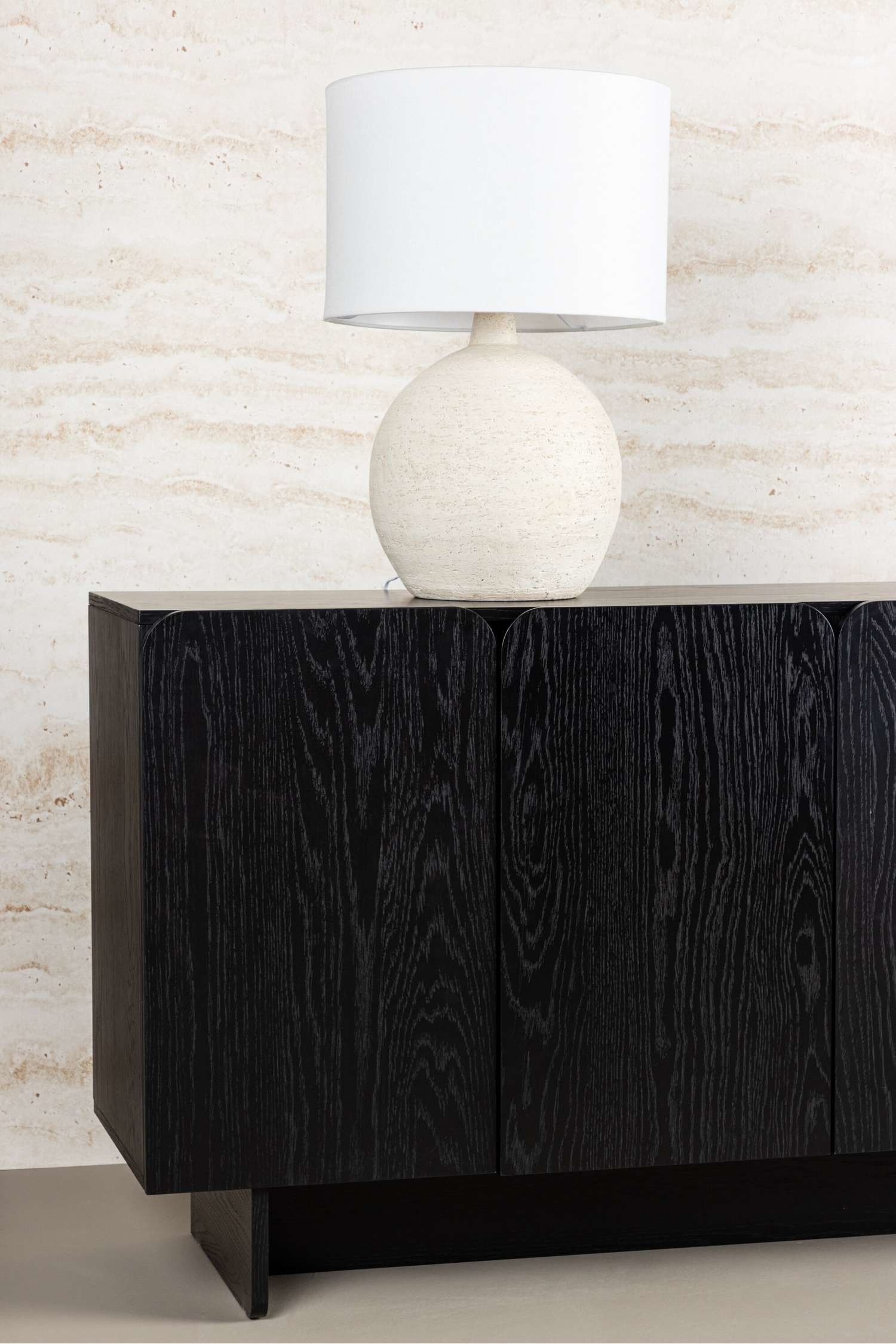 Tyresö Skab - Mdf, Sort/Mdf, Hvid