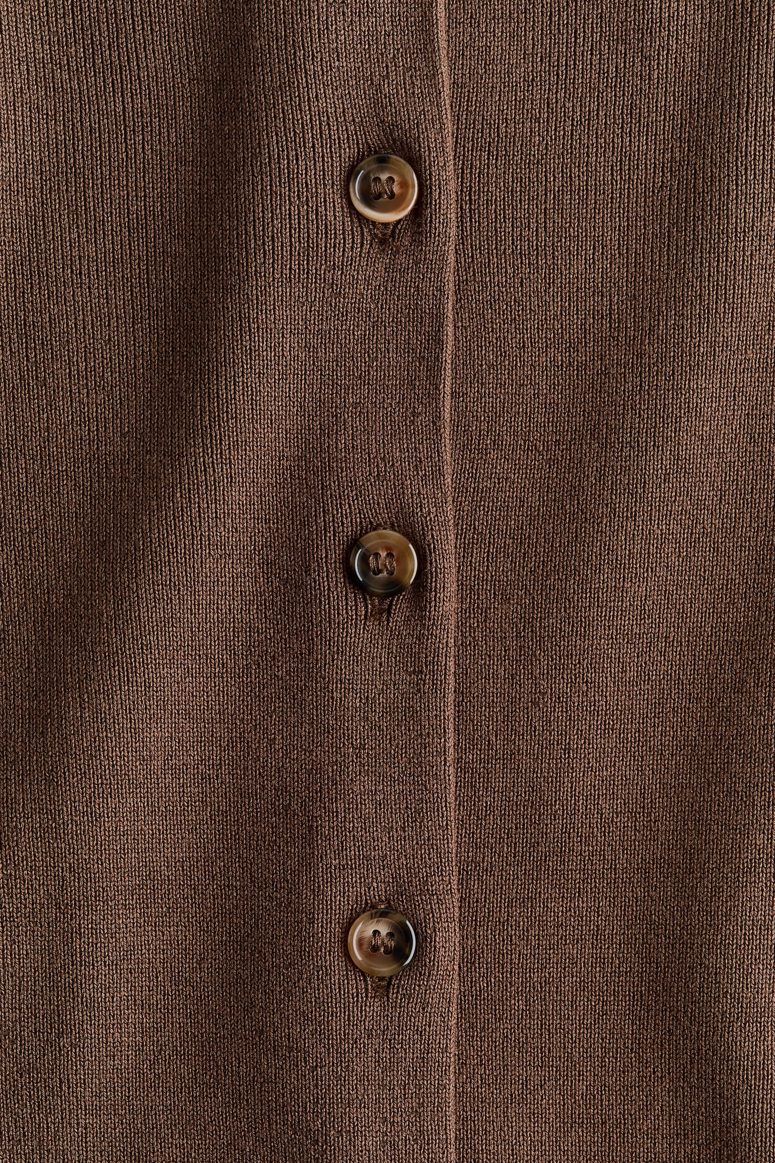 Collared cardigan - Dark brown/Bright blue/Cream/Cream/Burgundy/Black/Dark brown/Beige - 3