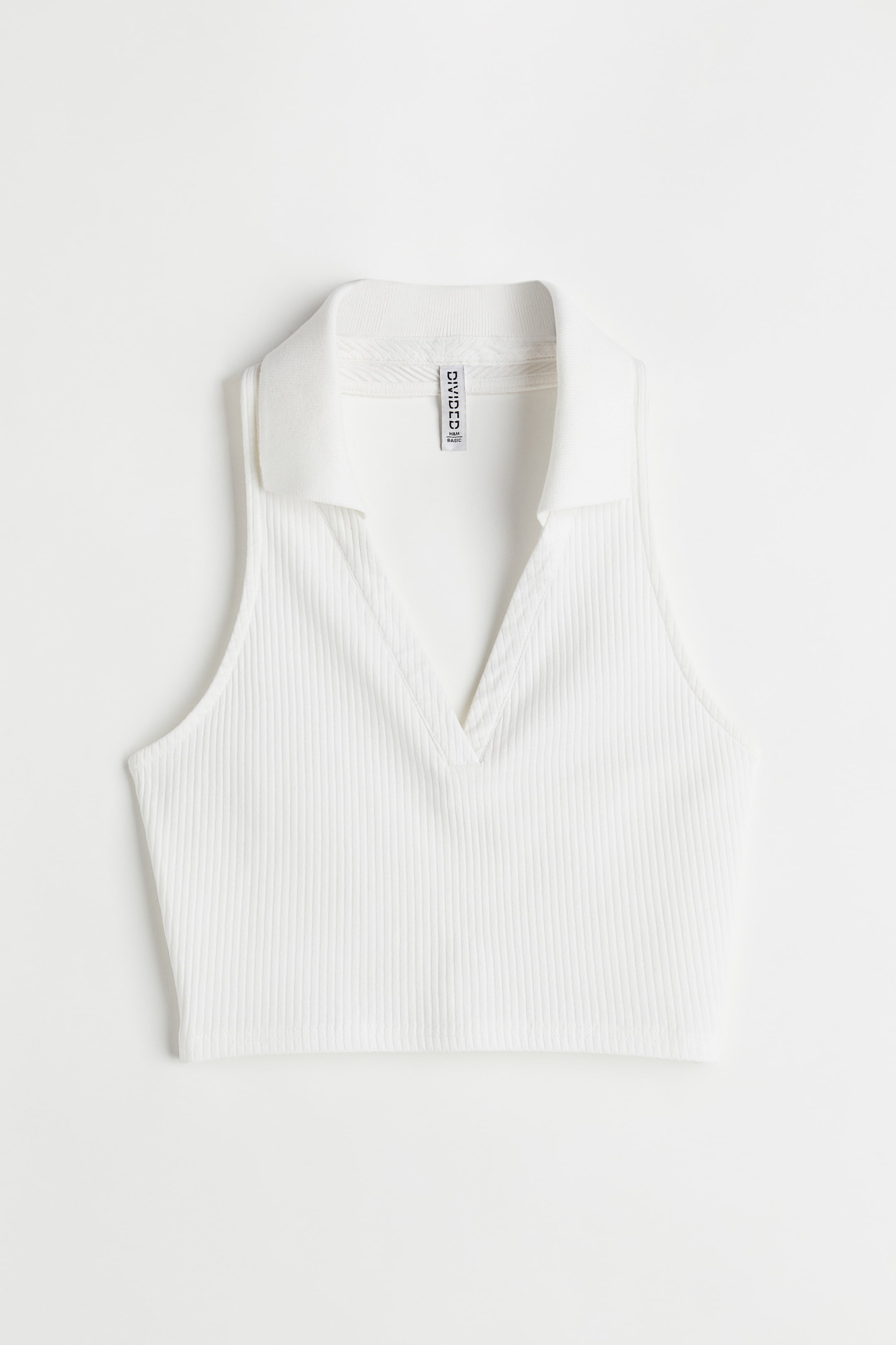 Halterneck Top with Collar