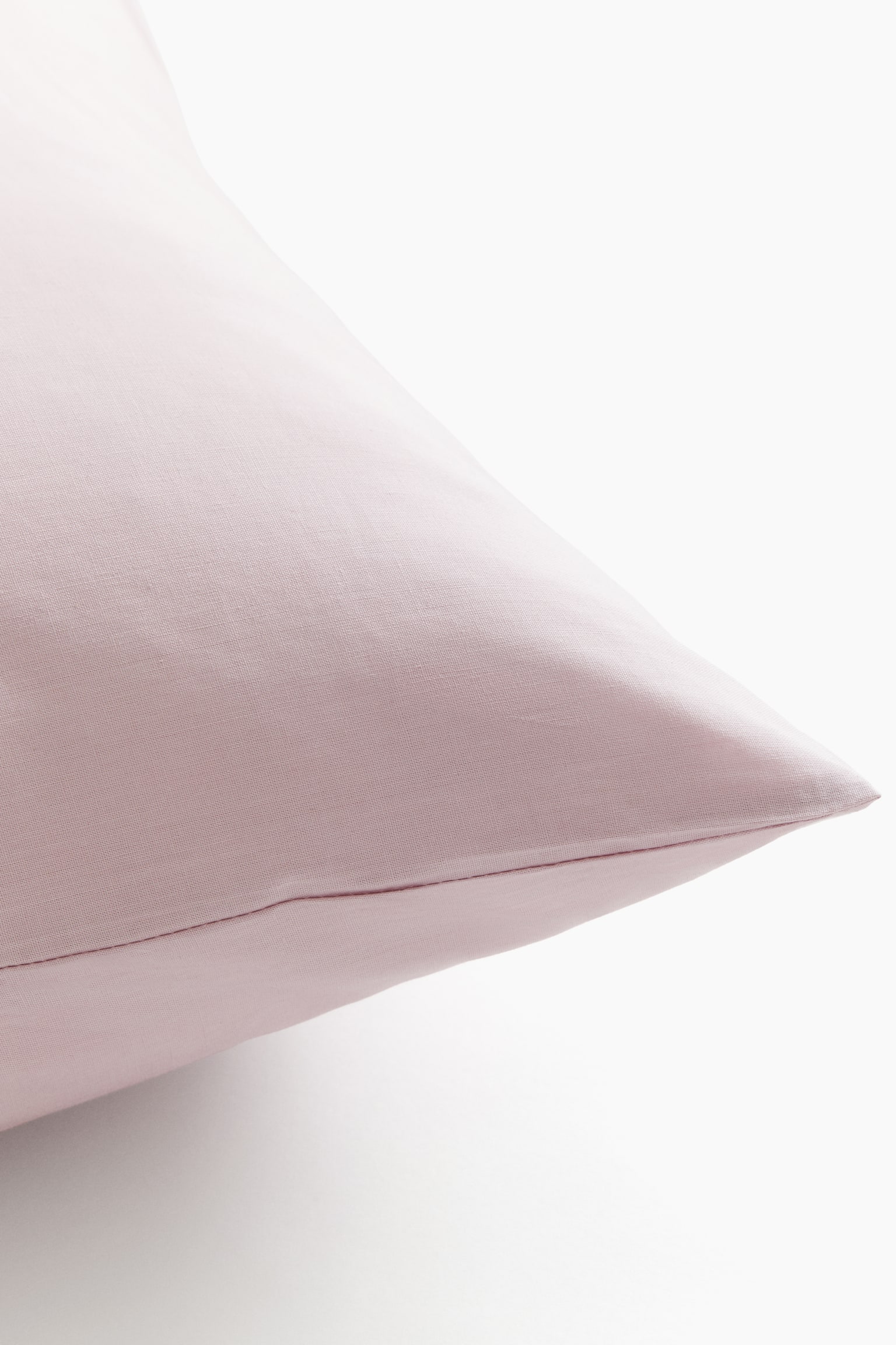 Cotton pillowcase - Light pink/Dark brown/Dark green/White/Sage green/Pigeon blue/Greige/Light beige - 2