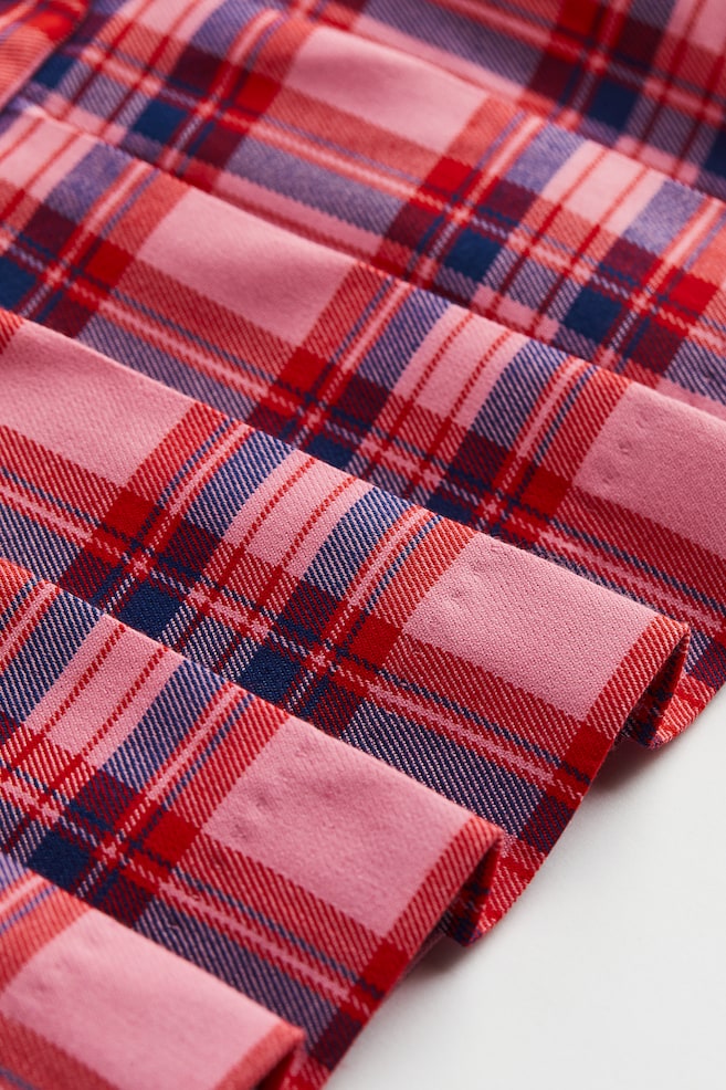 Twill skirt - Pink/Checked/Cream/Checked/Red/Light beige checked/Pink/Checked/dc - 3