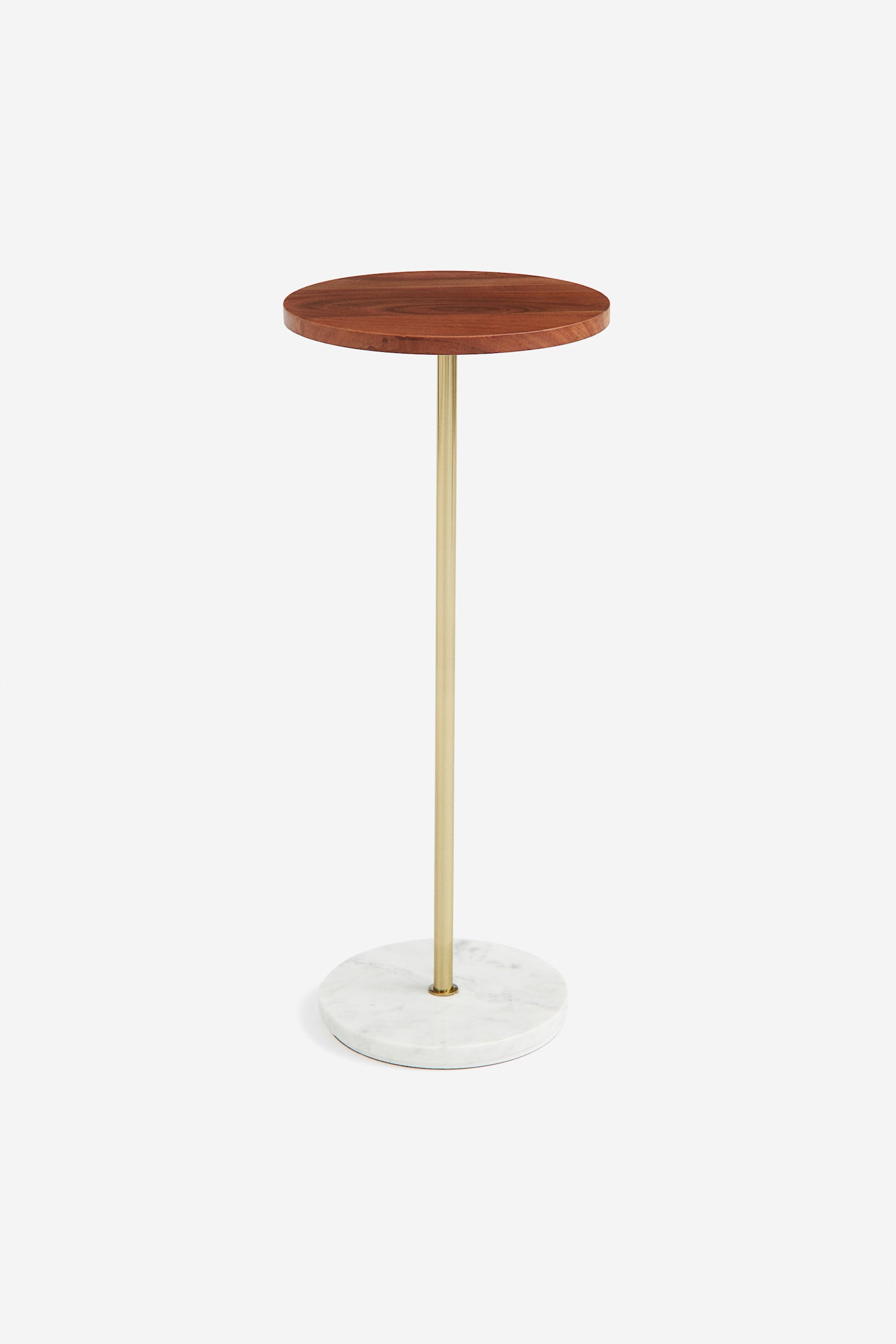 Acacia side table - Brown/Black - 1