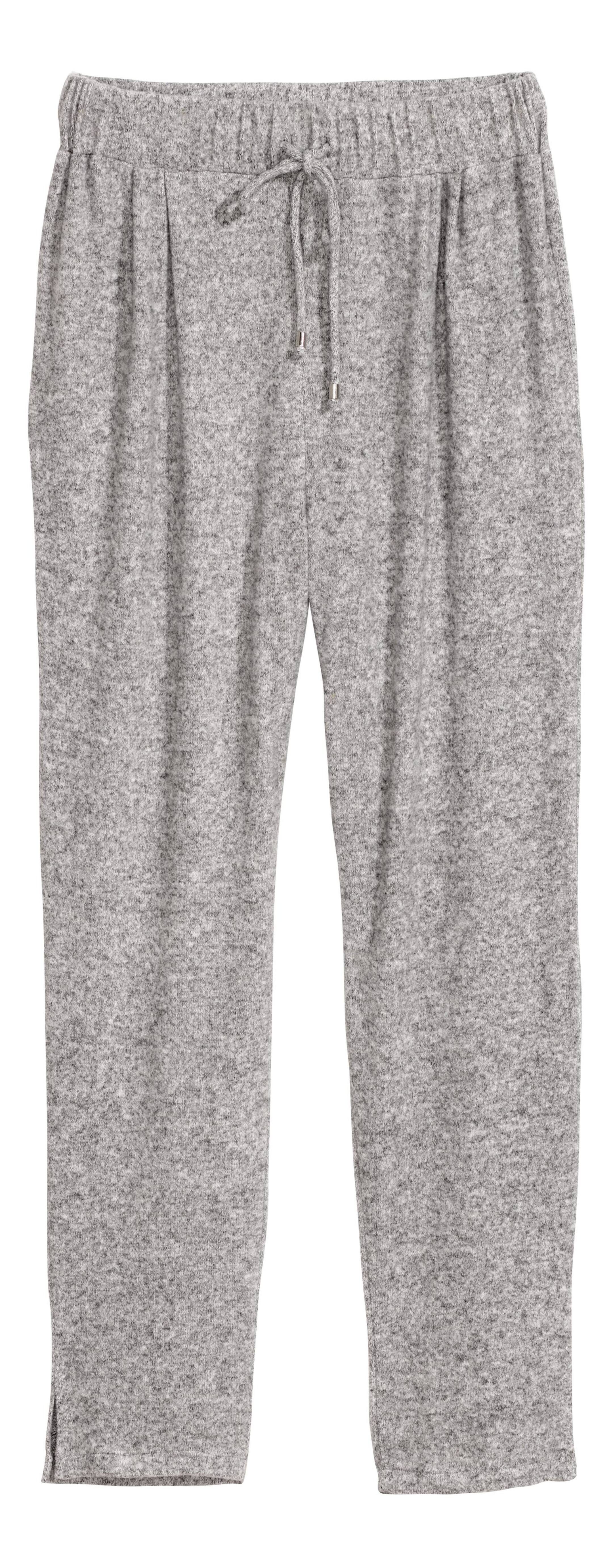View larger image: Fine-knit joggers - Light grey - Ladies | H&M GB 1