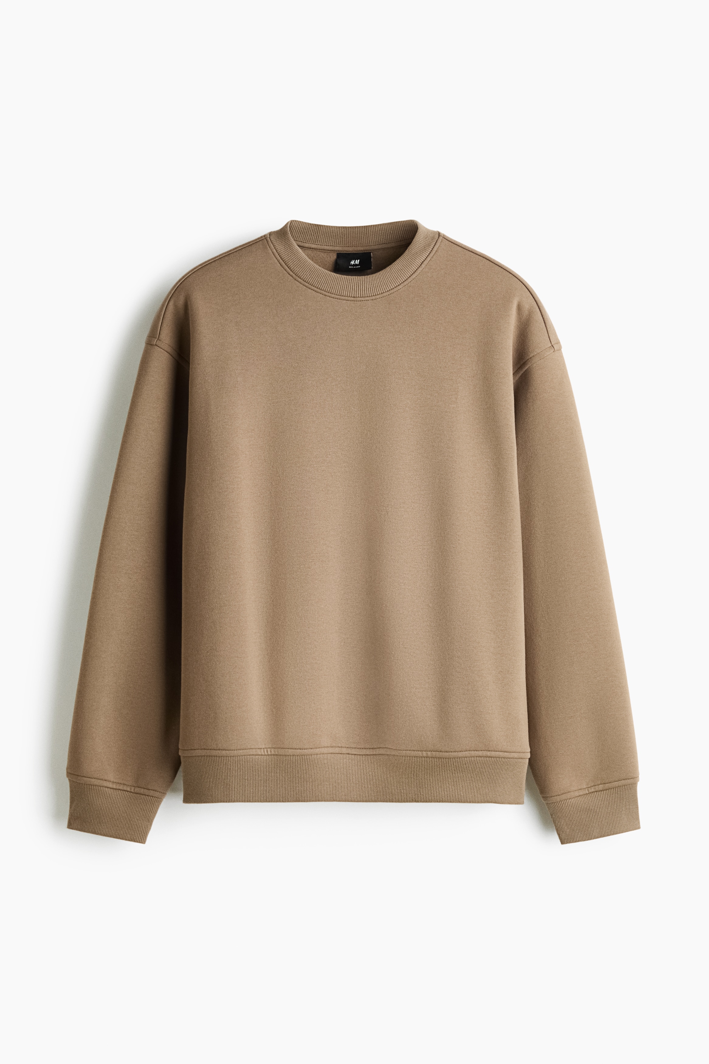 Loose Fit Sweatshirt - Dark beige/Black/Dark brown/Grey marl/Dark khaki green/Dark grey/Cream/Dark blue/Light blue/Dark grey
