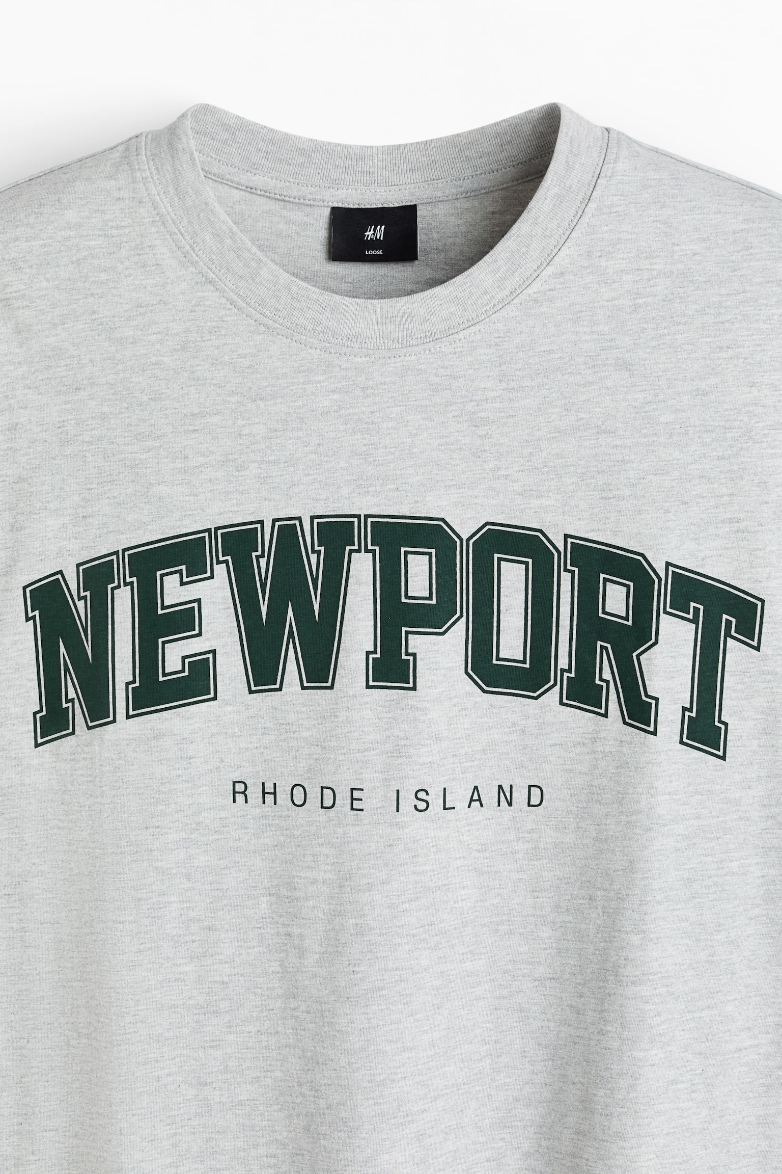 Loose Fit Printed T-shirt - Light grey marl/Newport/Dark blue/New York City/White/New York City/Black/Golden Sunset/Beige/Run Wild/White/SoHo - 2