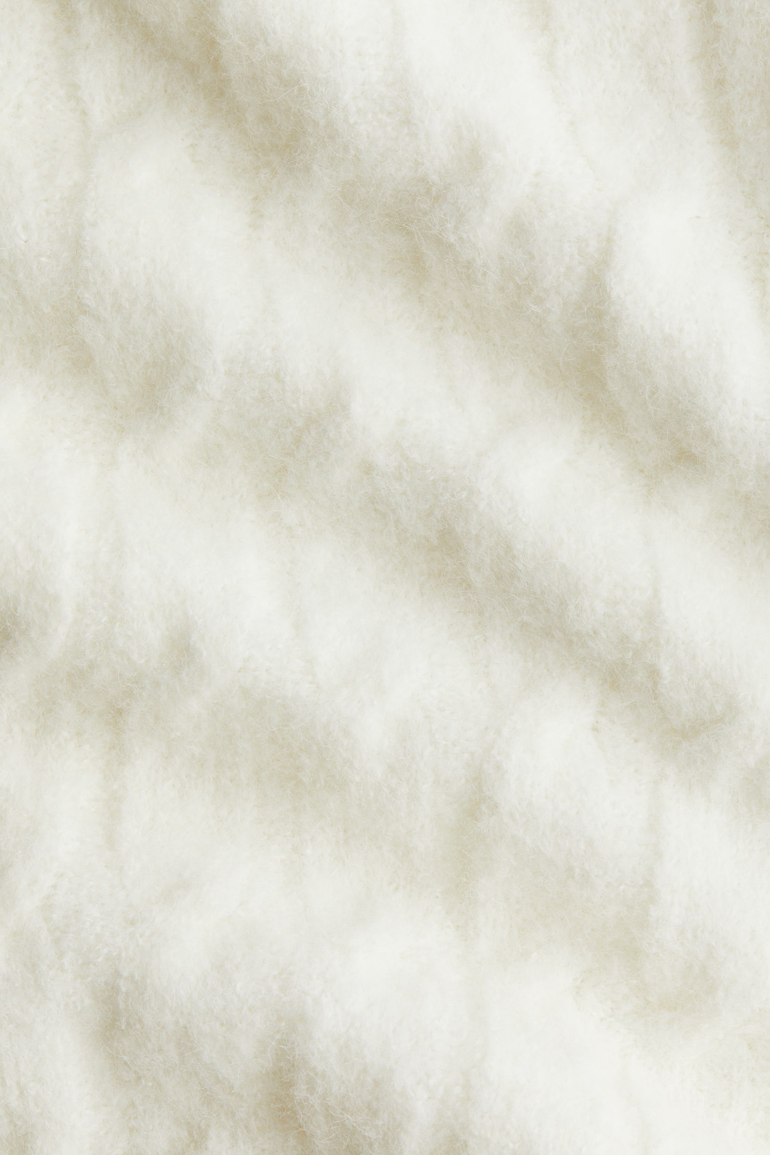 Pantaloni in maglia a trecce - Bianco/Beige scuro mélange/Beige/Grigio chiaro mélange - 4