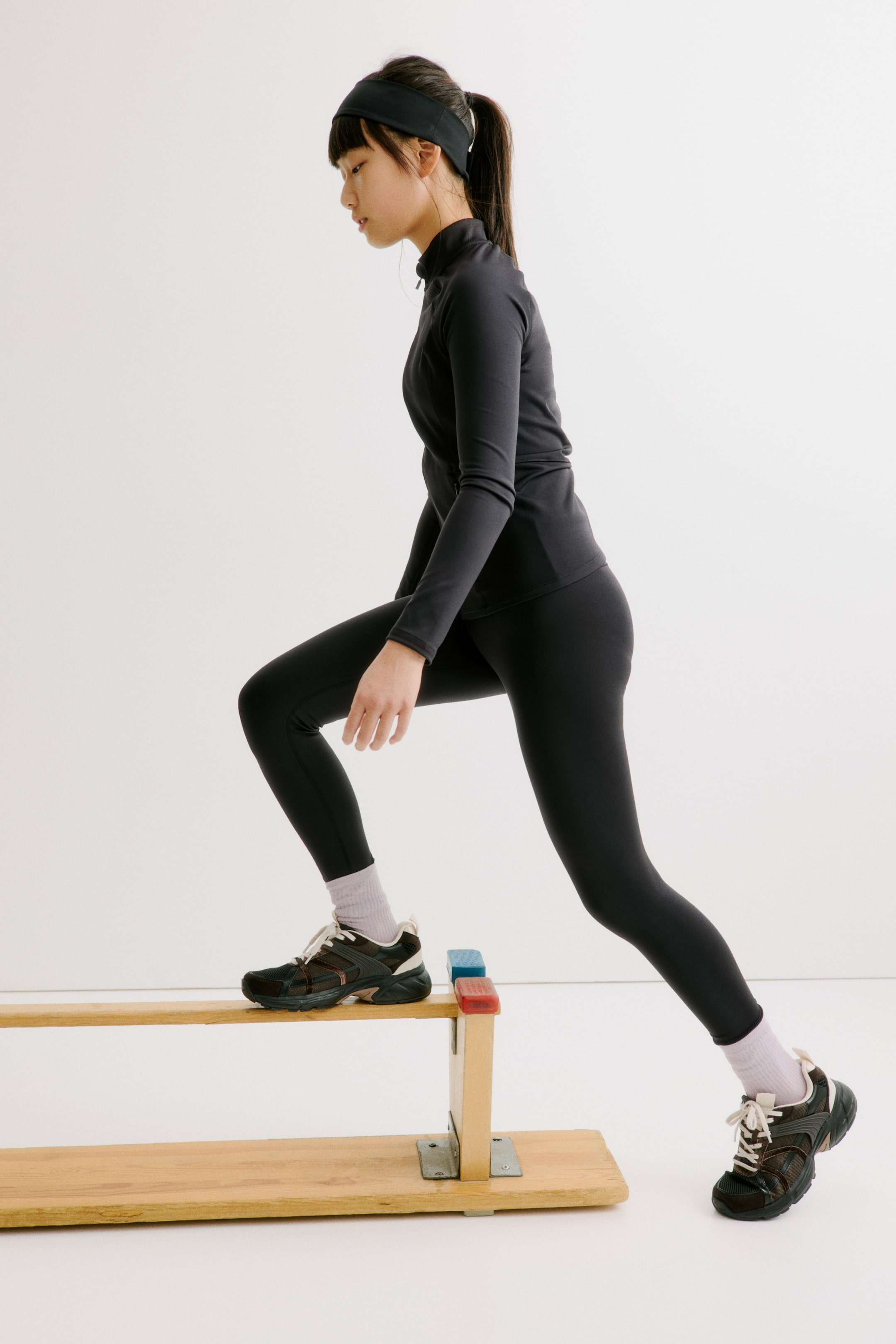 查看大圖: DryMove™運動內搭褲 - 黑色 - Kids | H&M 2