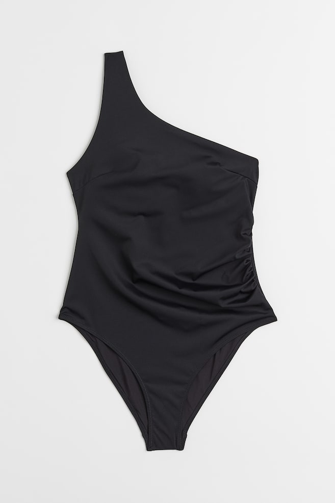 Shaping swimsuit - Black/Cerise - 2