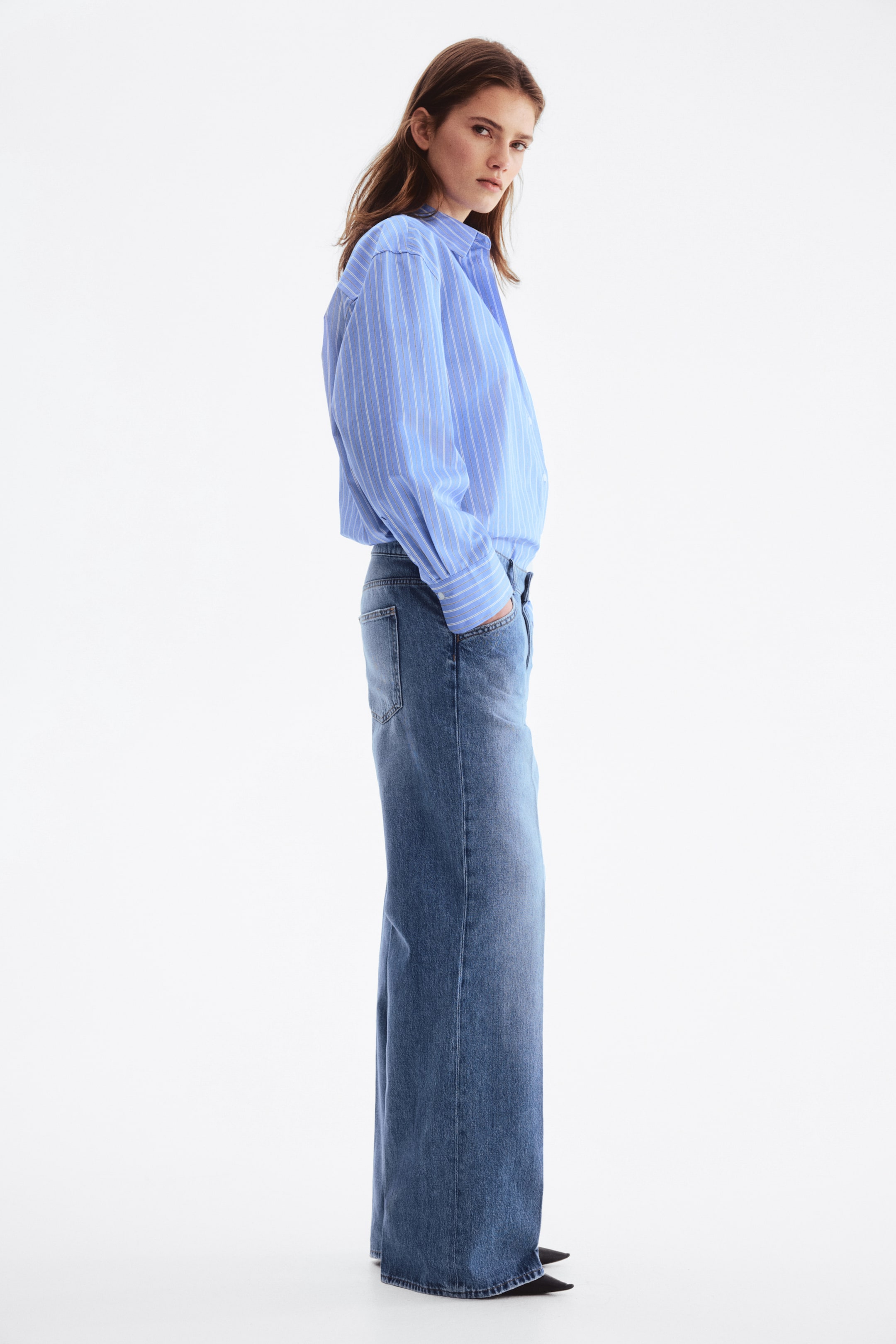 Creased Jeans