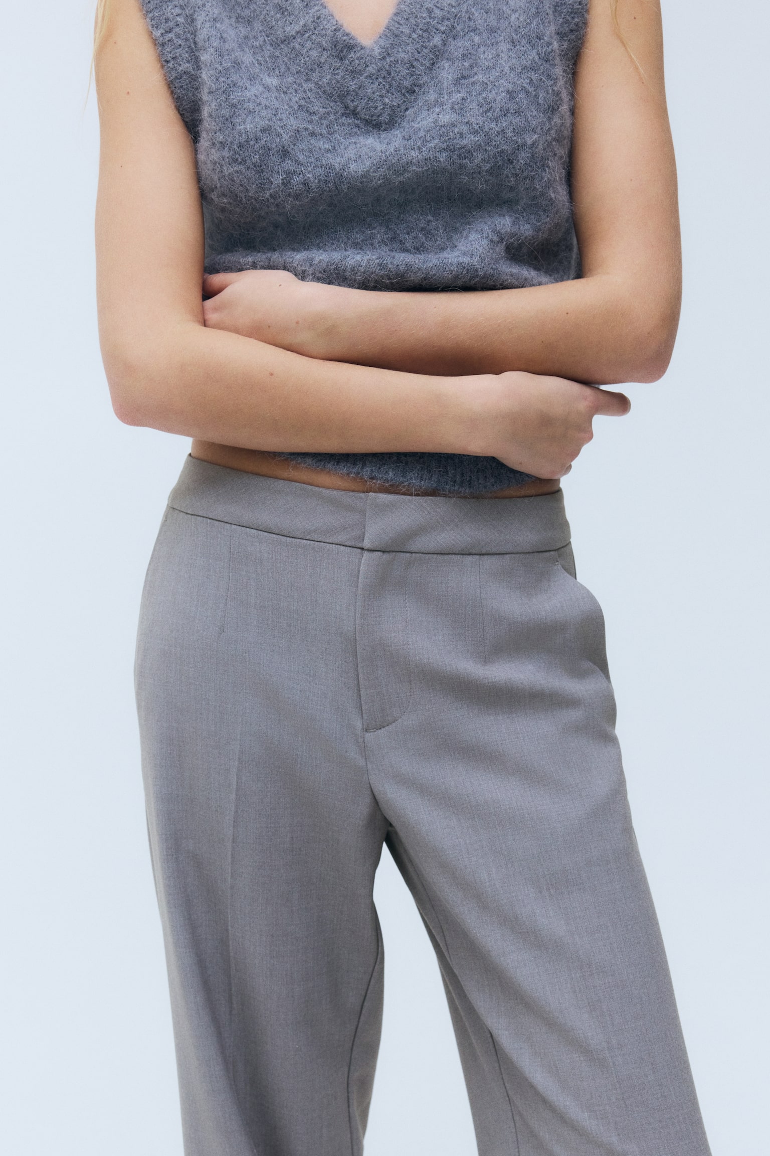 Dress Pants - Gray - 6