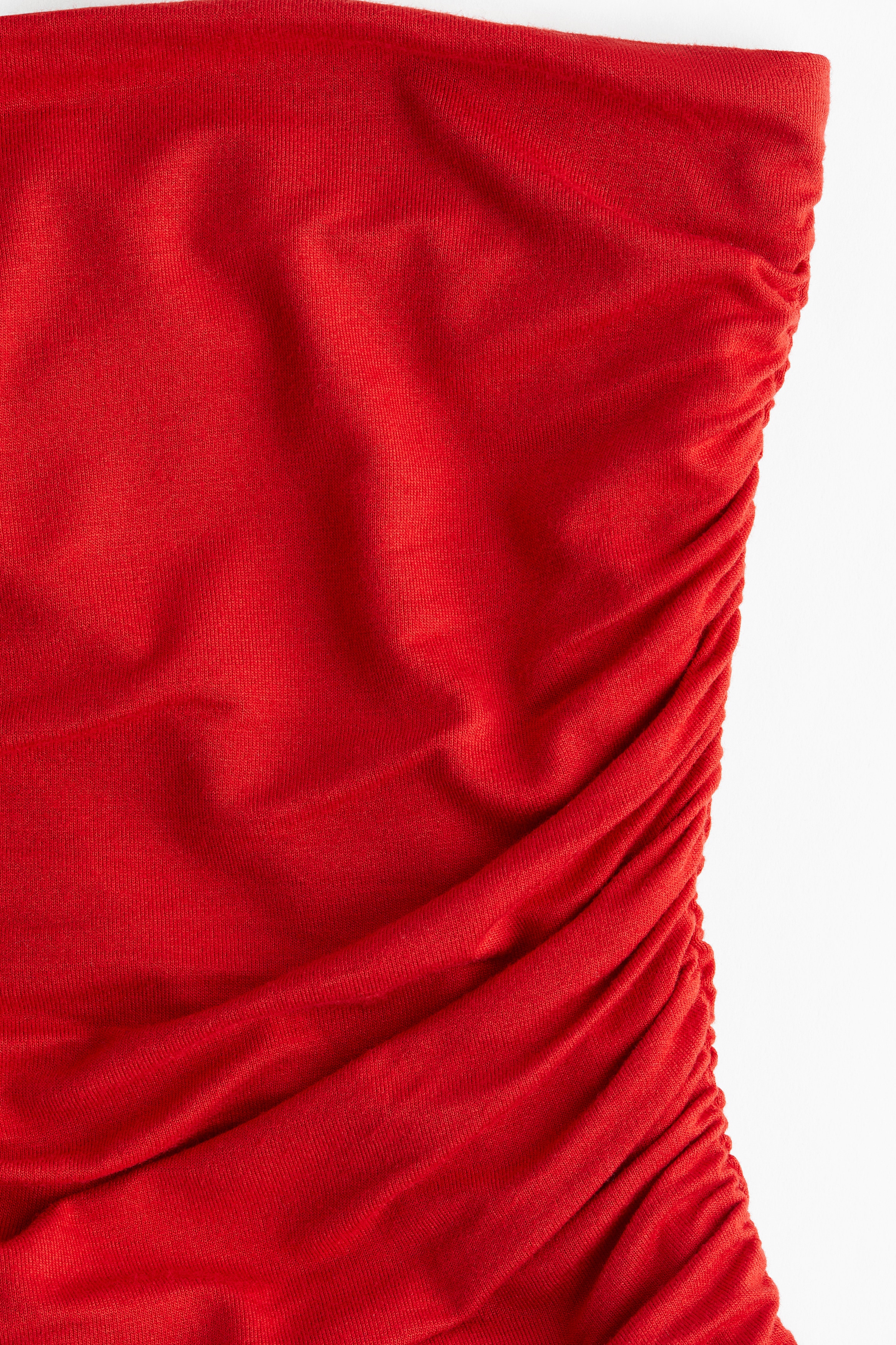 Draped tube top