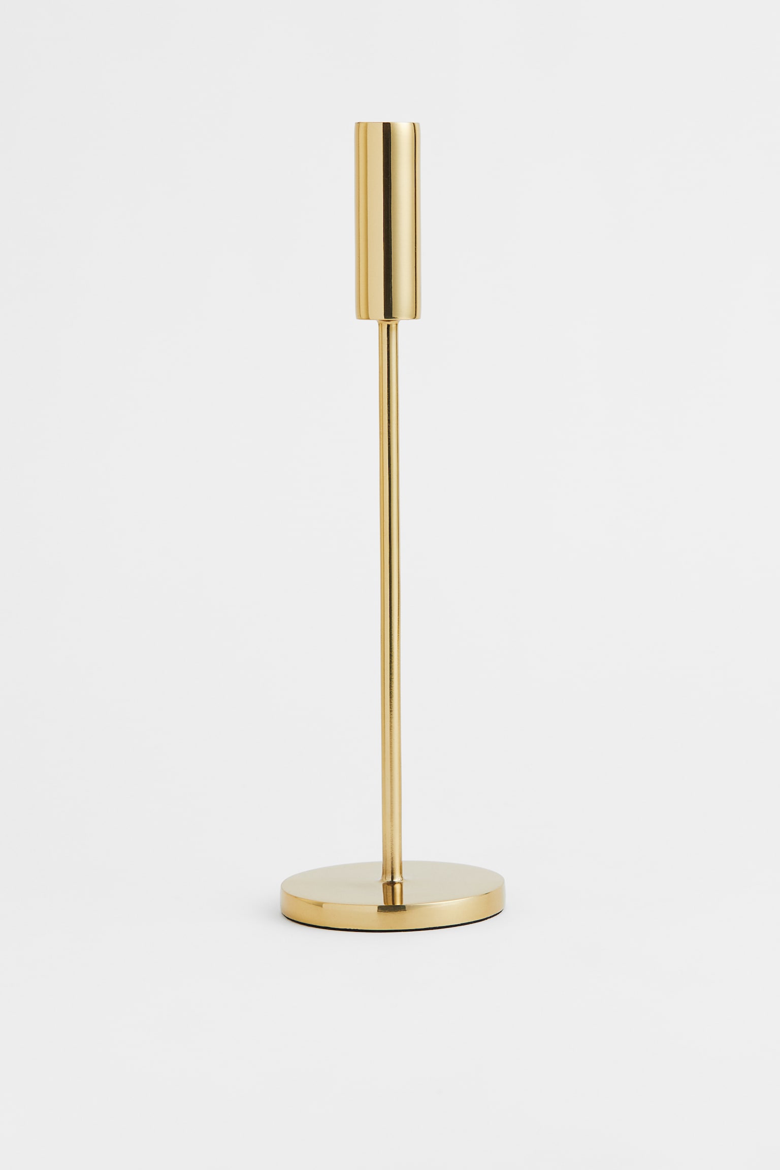 Tall candlestick - Gold-coloured - 1