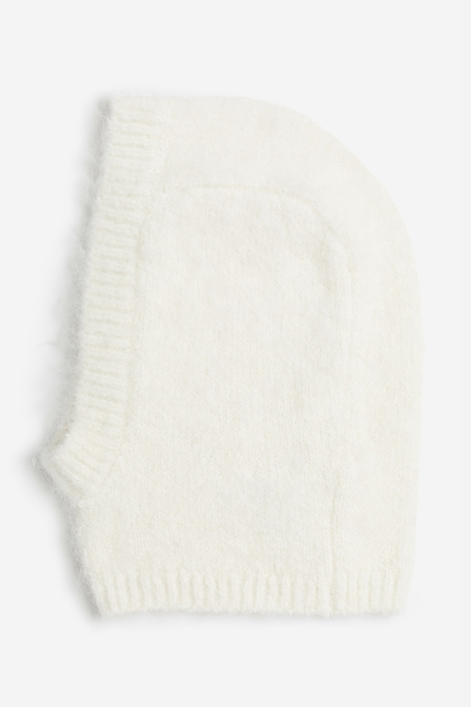 Fluffy balaclava - White - 1