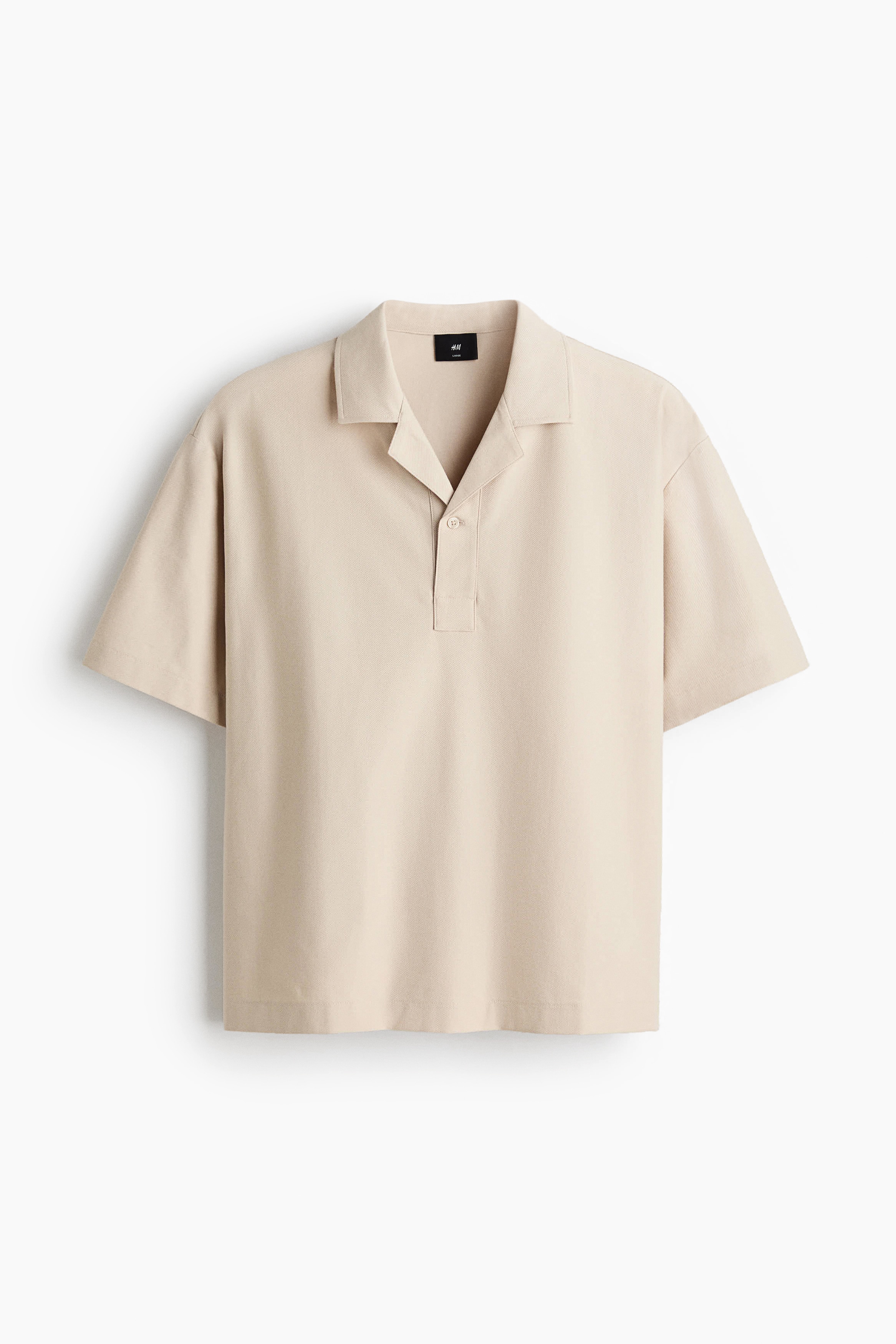 Pikeepaita Loose fit - Beige/Valkoinen/Tummanruskea/Musta/Roosa