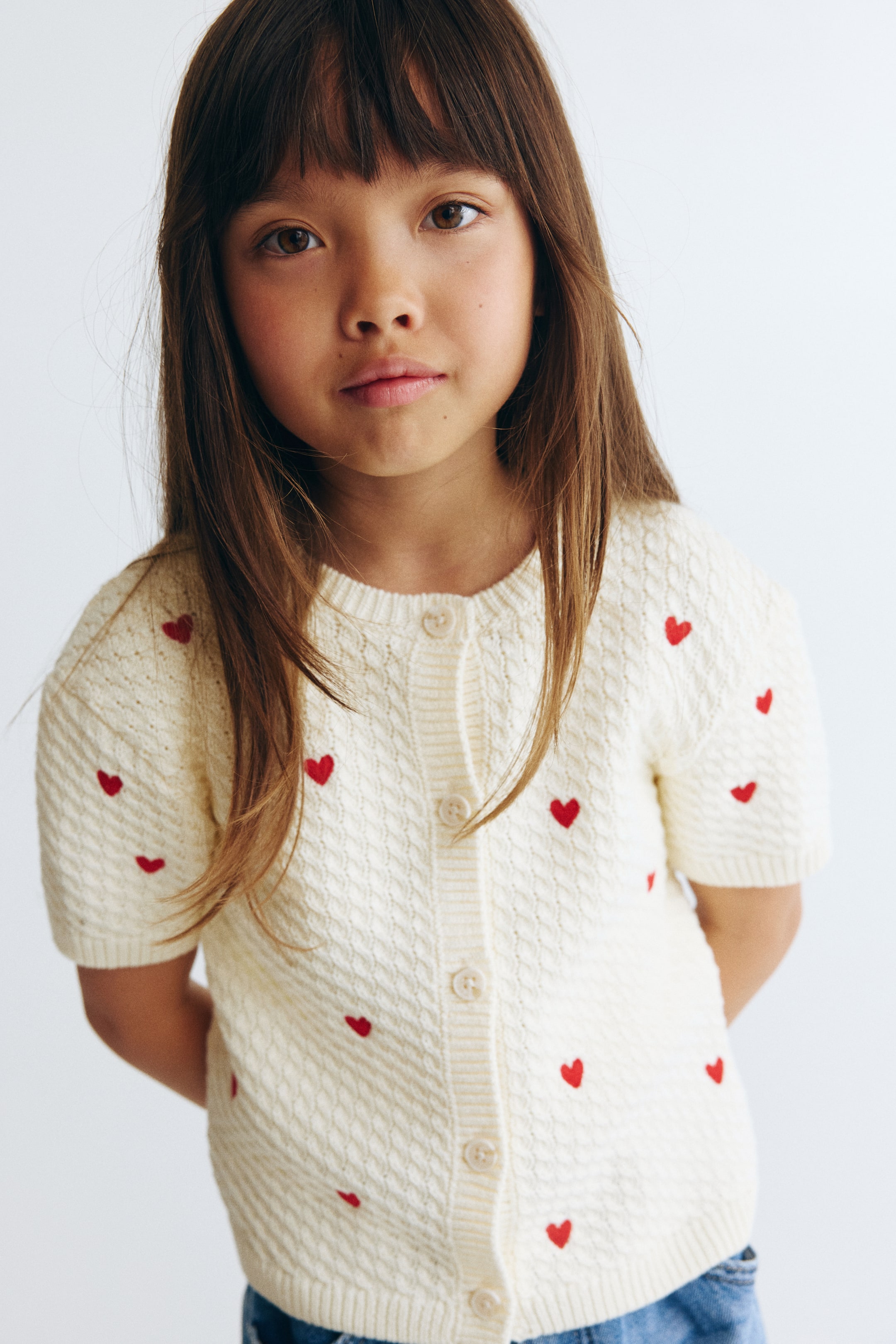 Short-Sleeved Cardigan