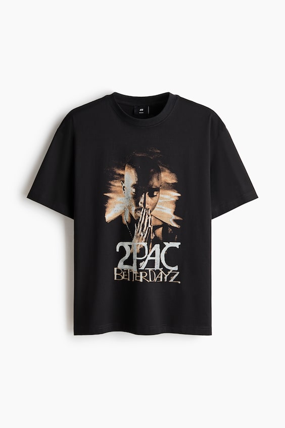 Мужские футболки H&M Loose Fit T-shirt