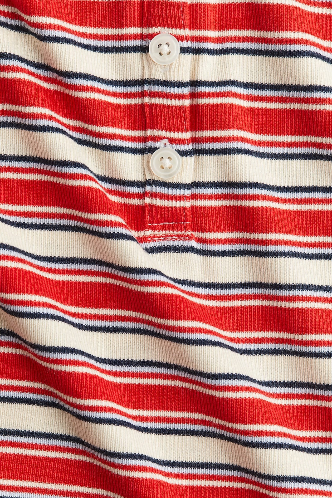Ribbed Polo Shirt - image 2