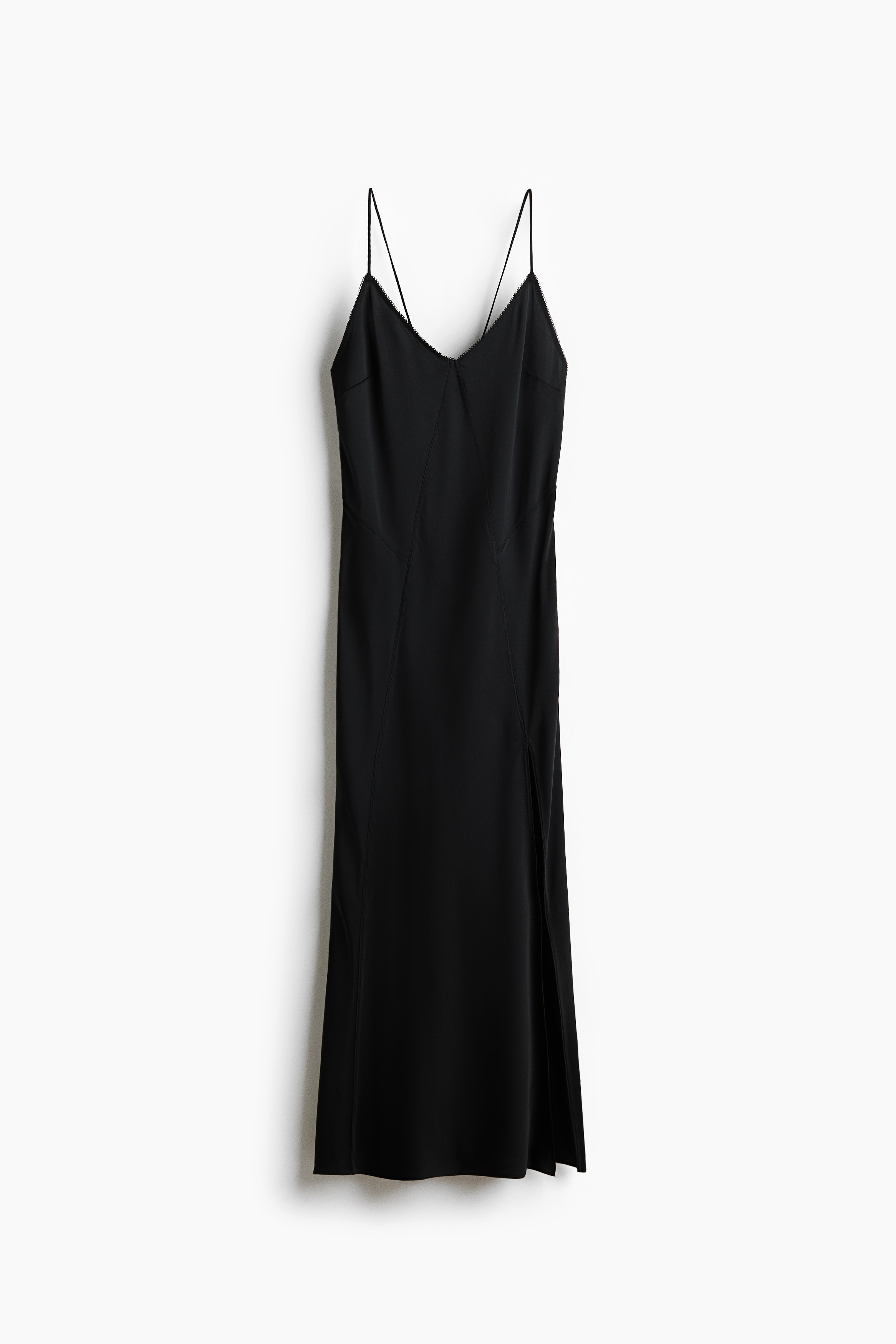 Open-back strappy dress - Black