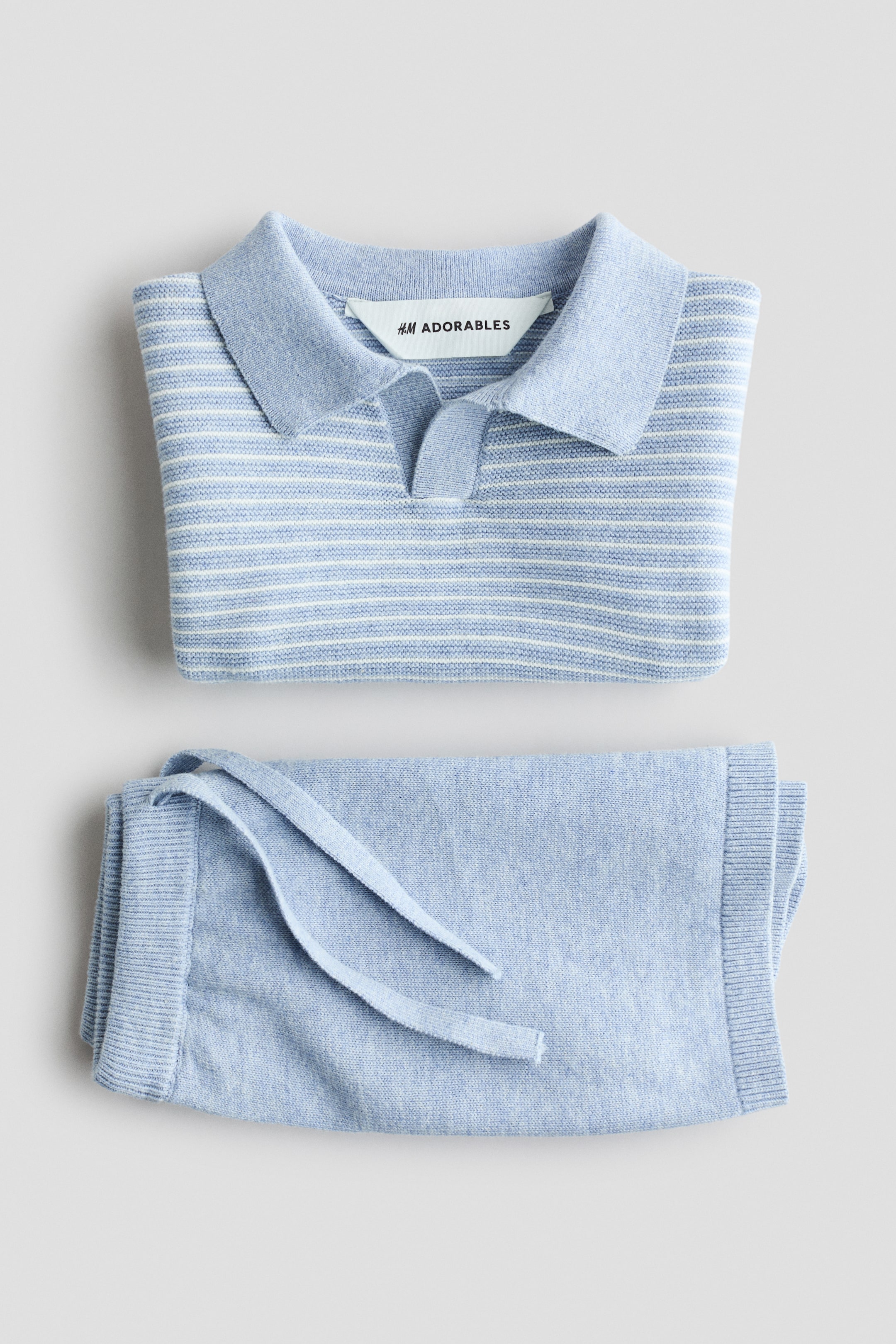 2-Piece Cotton-Knit Set