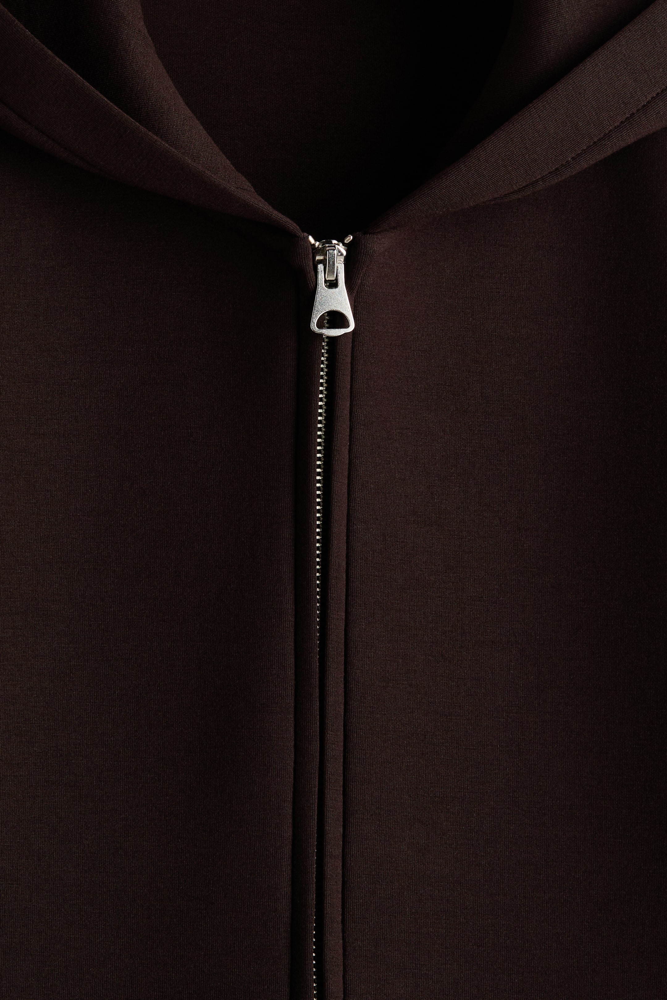 View larger image: Loose Fit Zip-through hoodie - Dark brown - Men | H&M IN 7