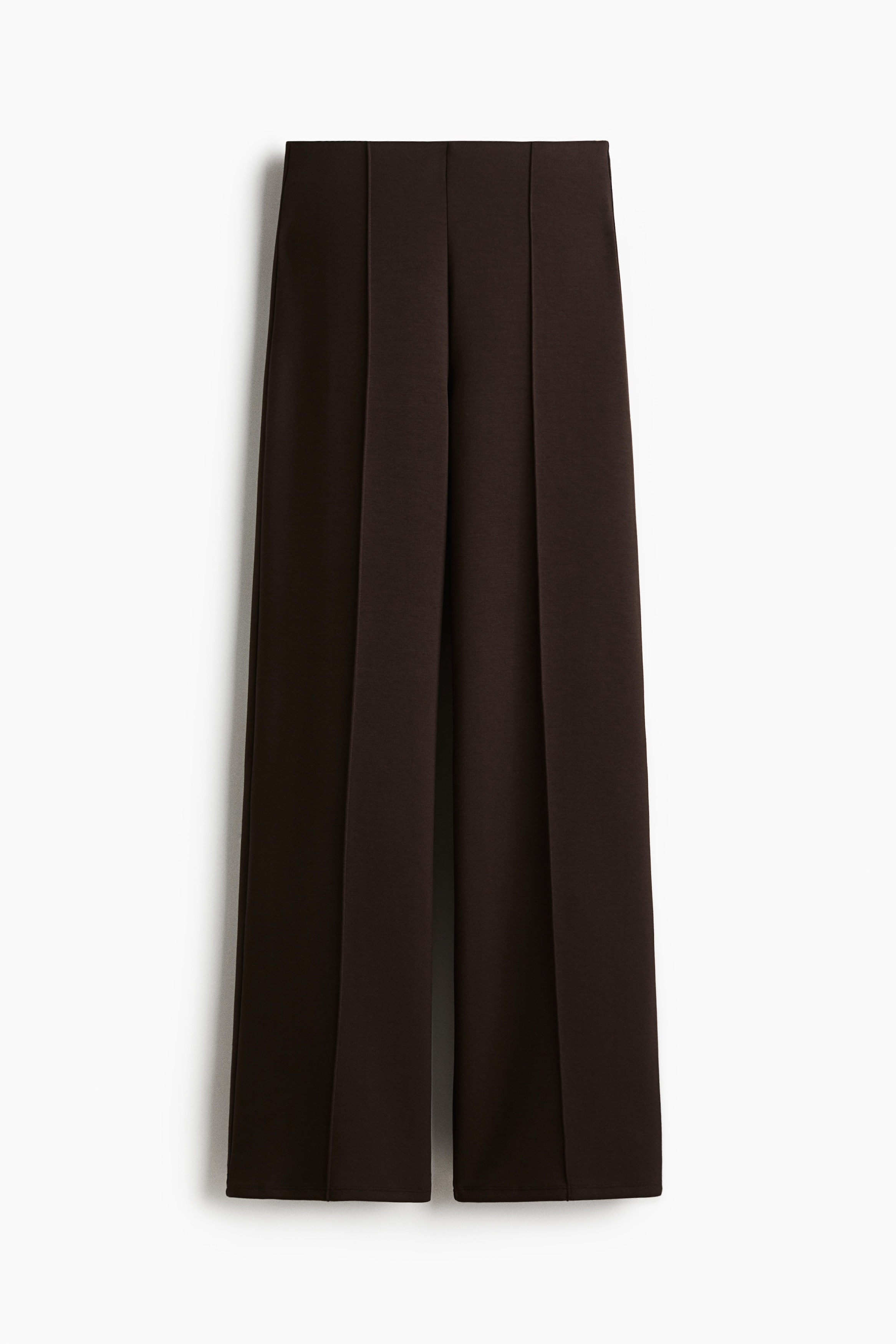 Tailored trousers - Dark brown/Dark grey