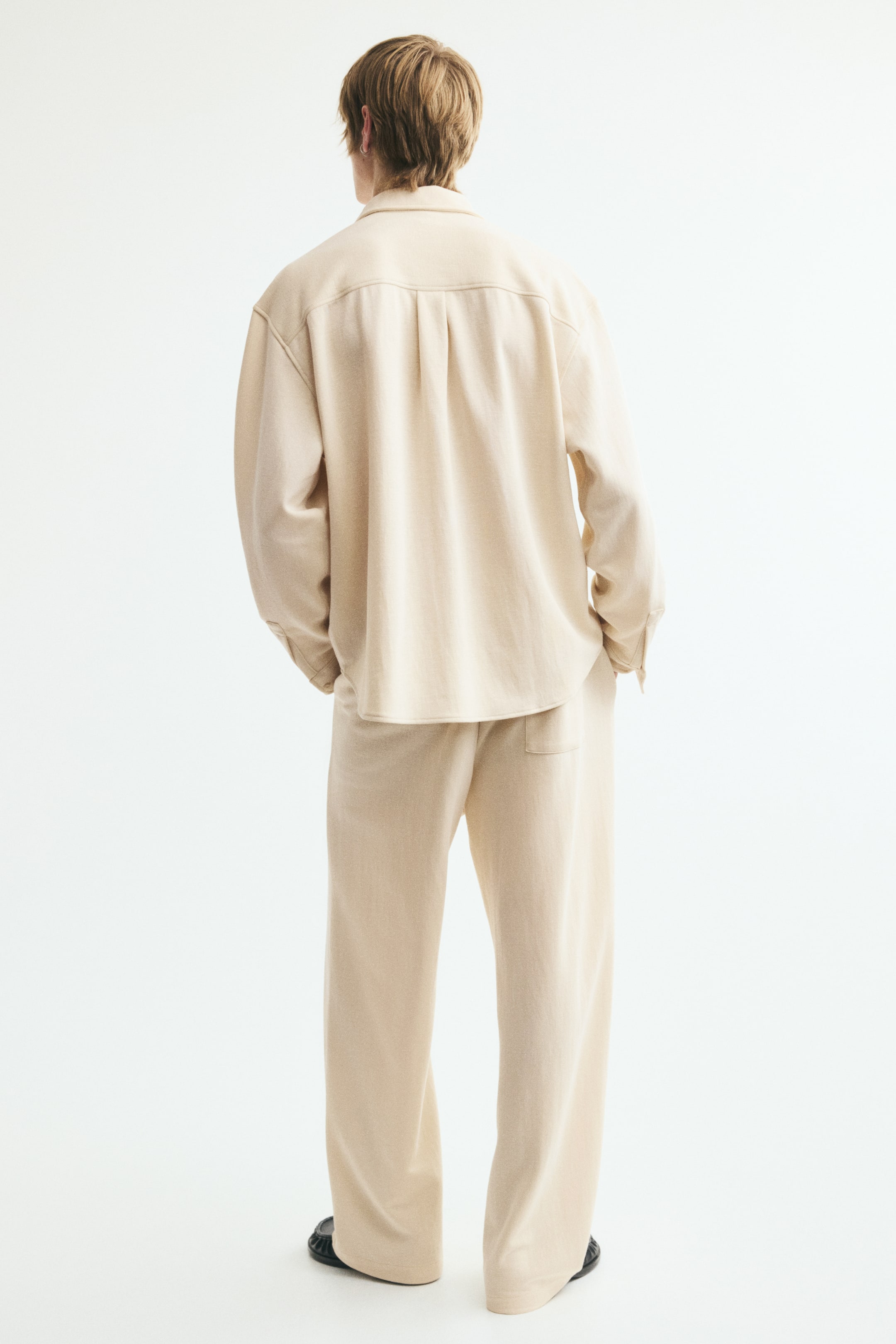 Relaxed-Fit Interlock Joggers