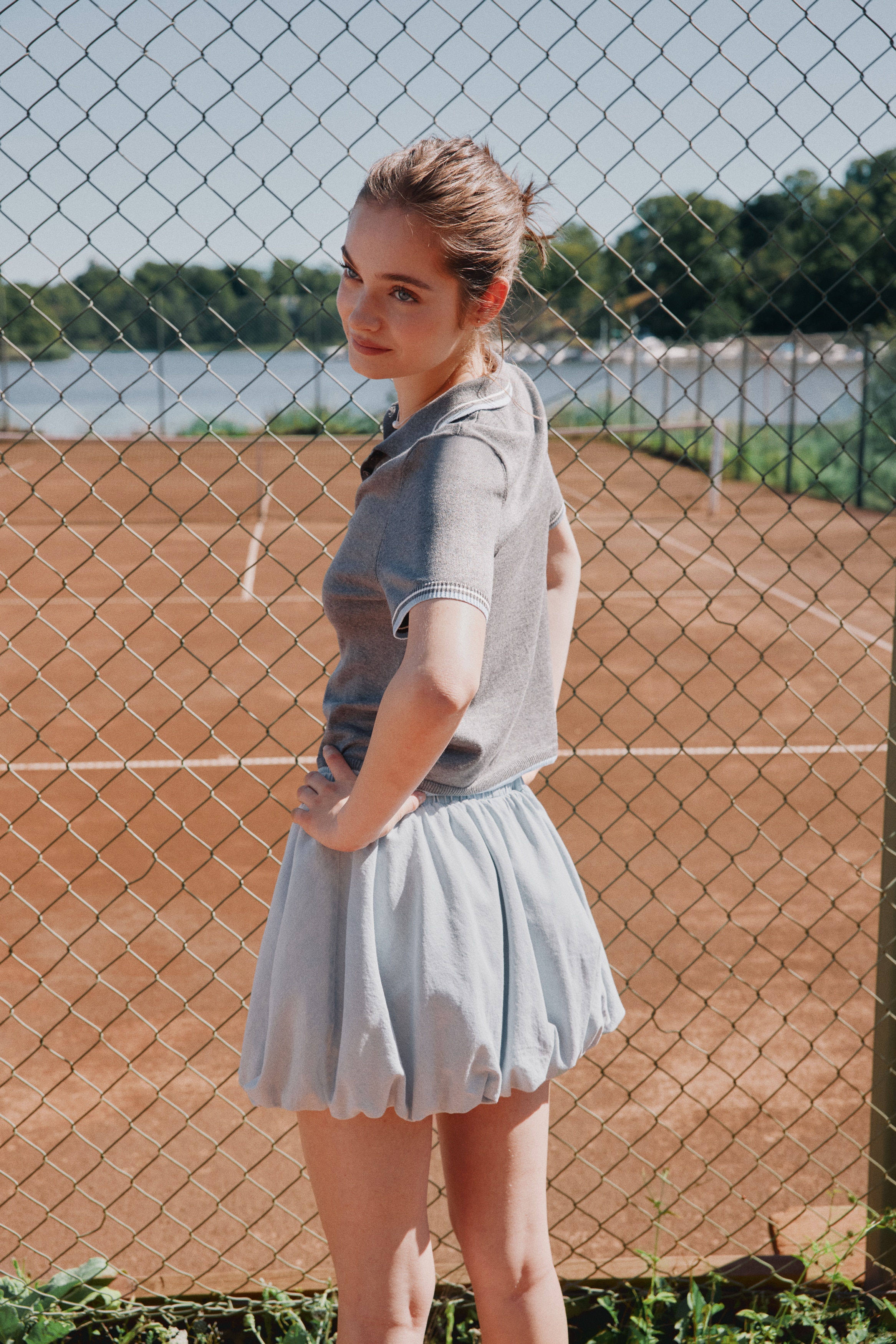 Short-sleeved cardigan