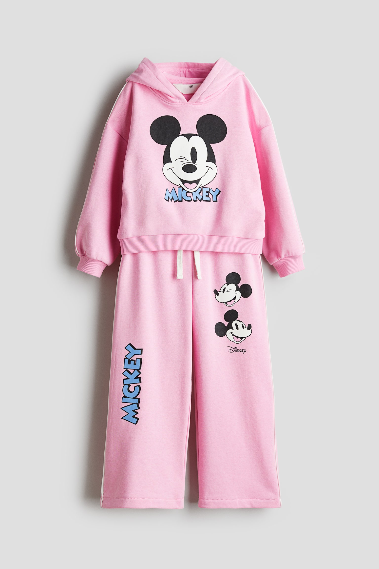 2-piece hoodie and joggers set - Pink/Mickey Mouse/Dusty pink/Bluey/Cream/Minnie Mouse/Dark grey/Pokémon - 1