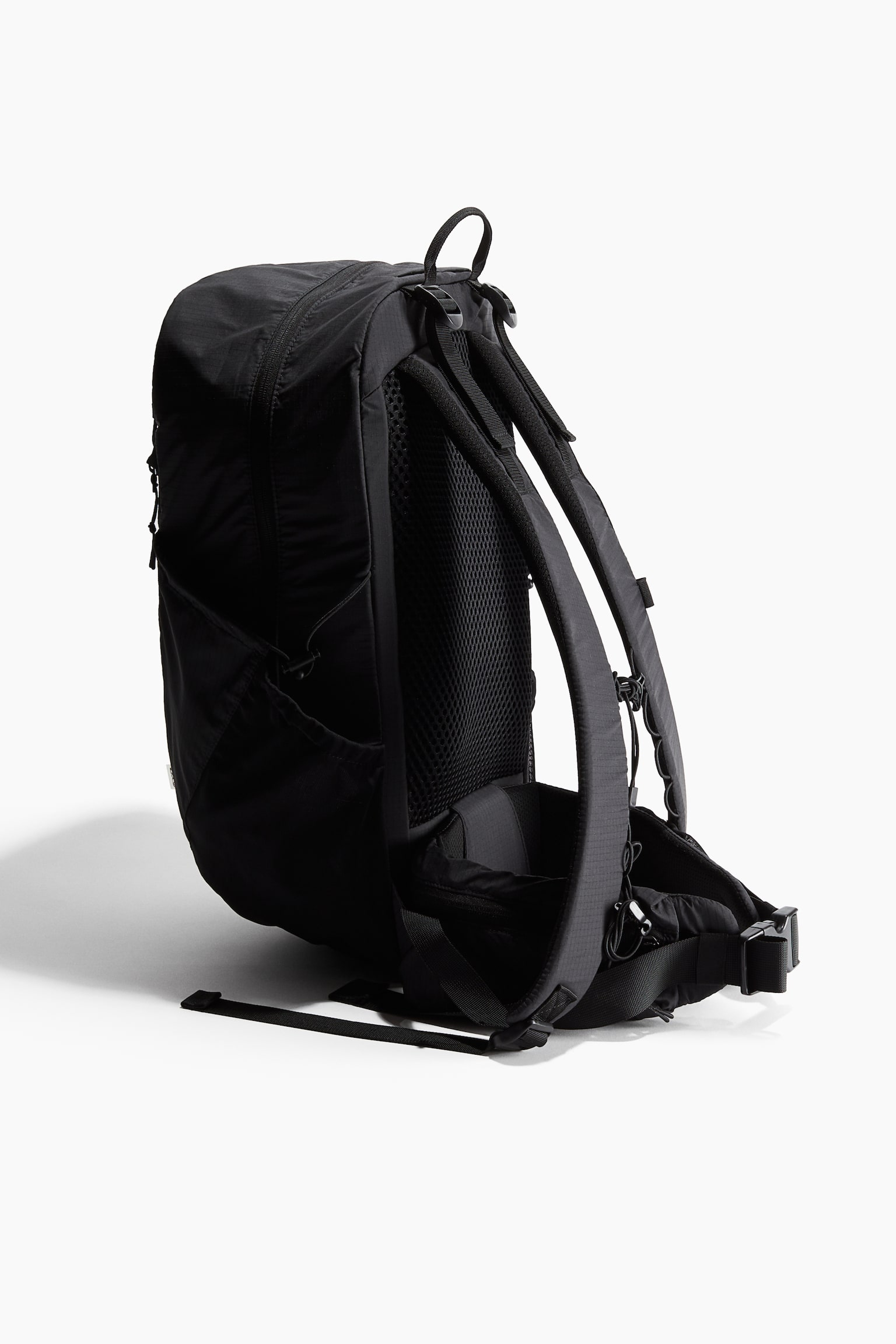 Water Repellent Hiking Backpack - Black - 2