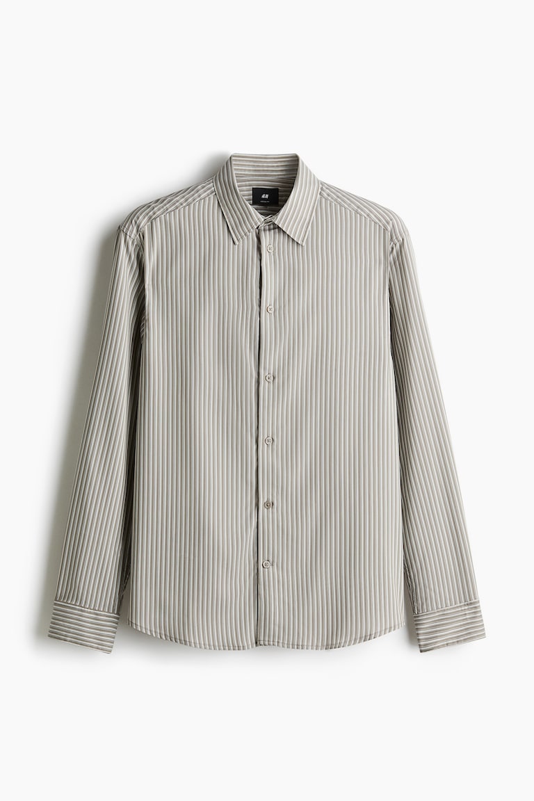 knee length dresses for ladies Premium Dress Shirt for Tall Men in Bold Blue Stripe L / Tall / Bold Blue Stripe