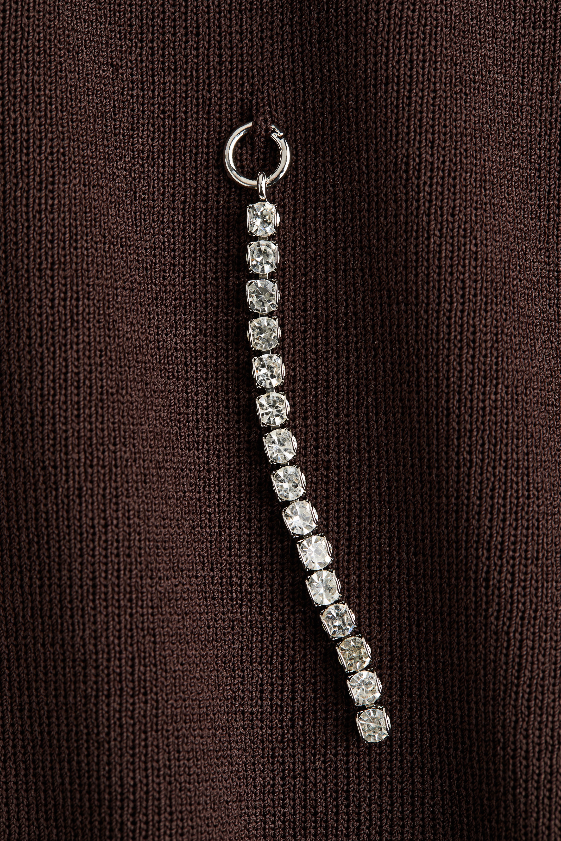 Rhinestone-Embellished Dress