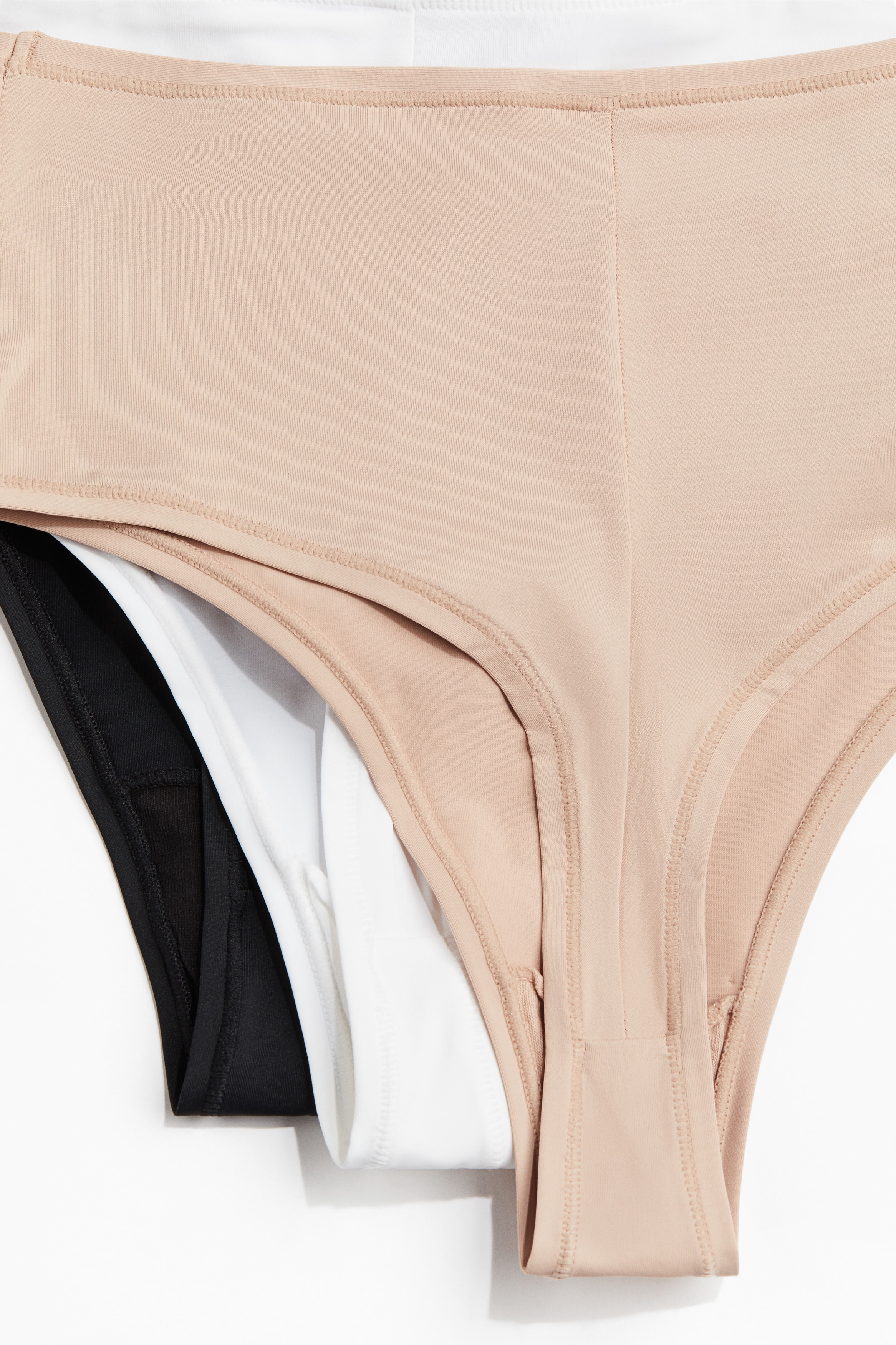 3-pack microfibre Brazilian briefs