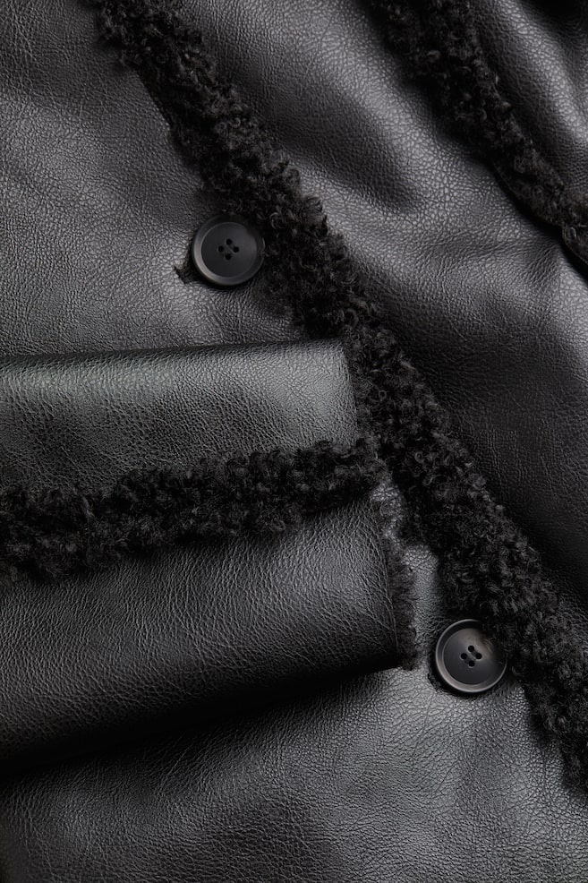Reversible jacket - Black - 4