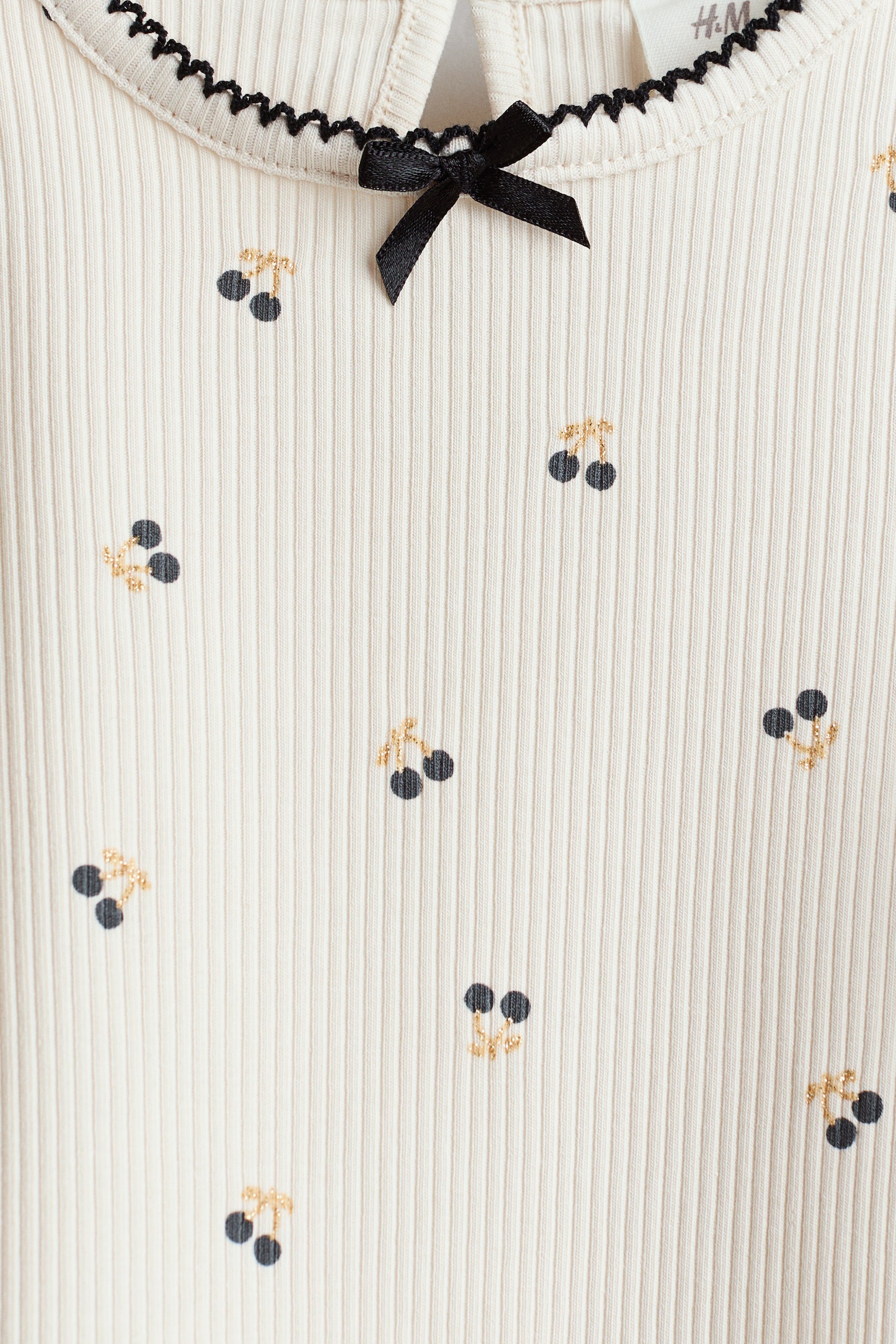 Детские топы H&M 3-Pack Cotton Tops — фото 3
