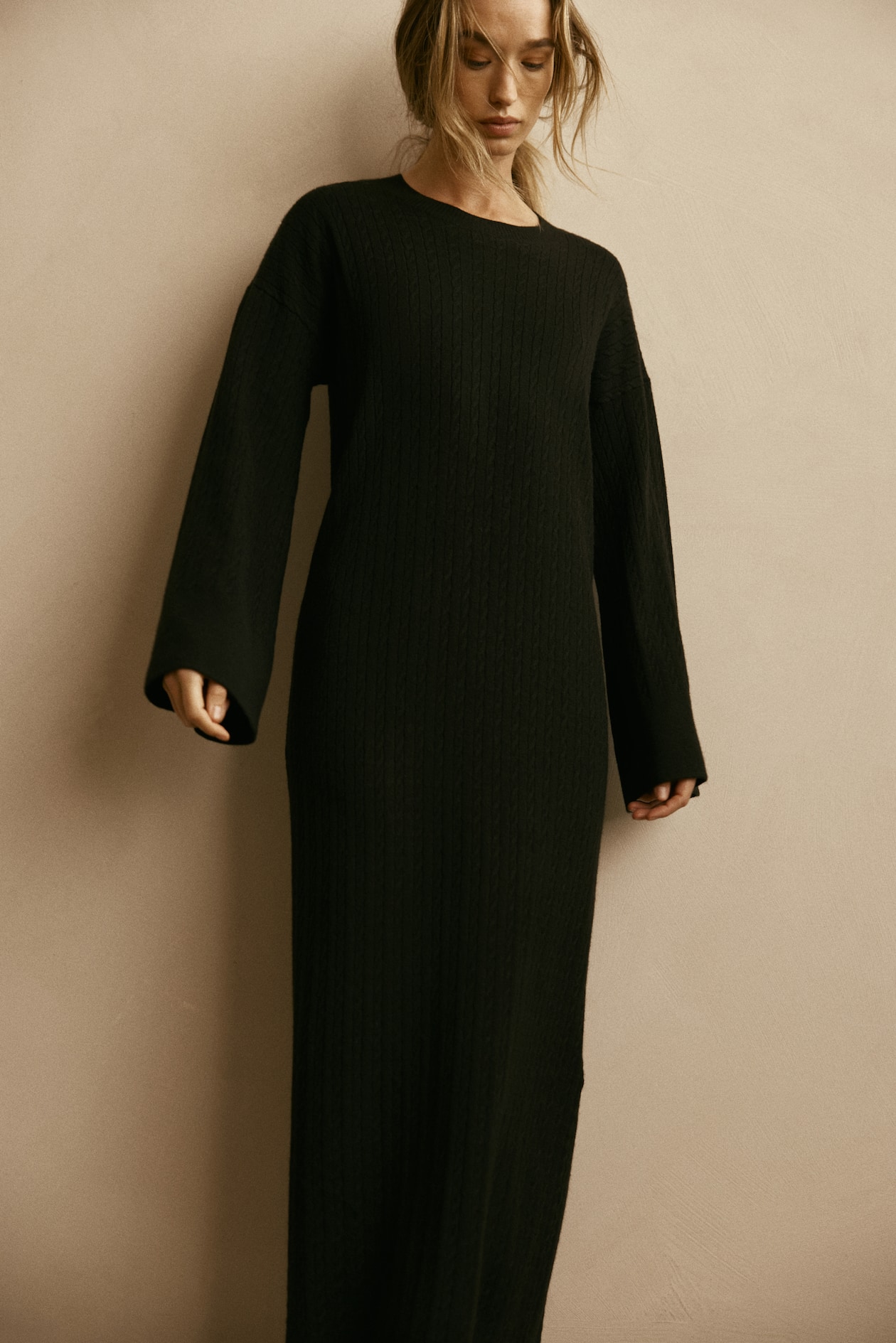 Cable-Knit Dress - image 2