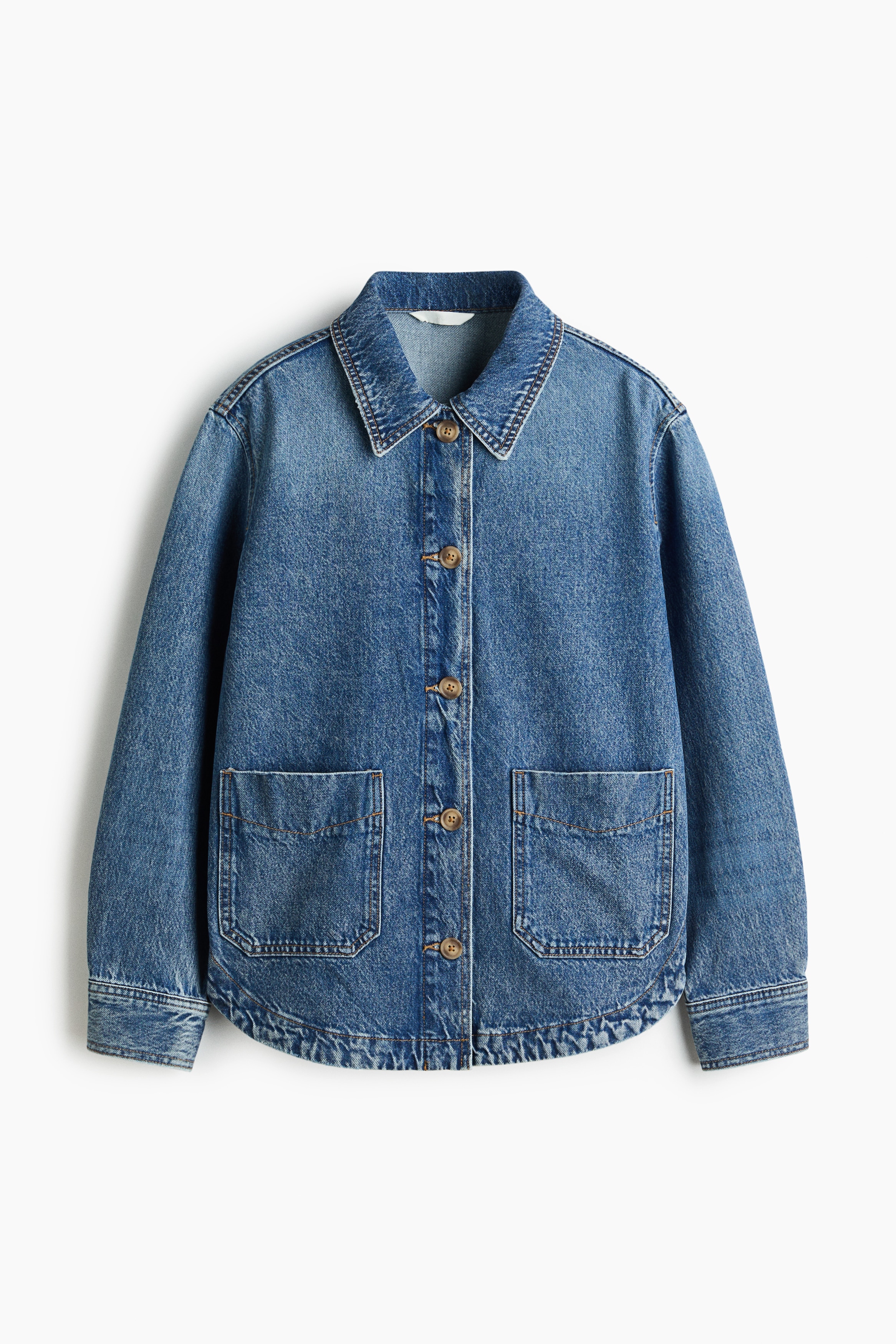 Denim shacket - Denim blue/Dark denim blue/Light denim blue