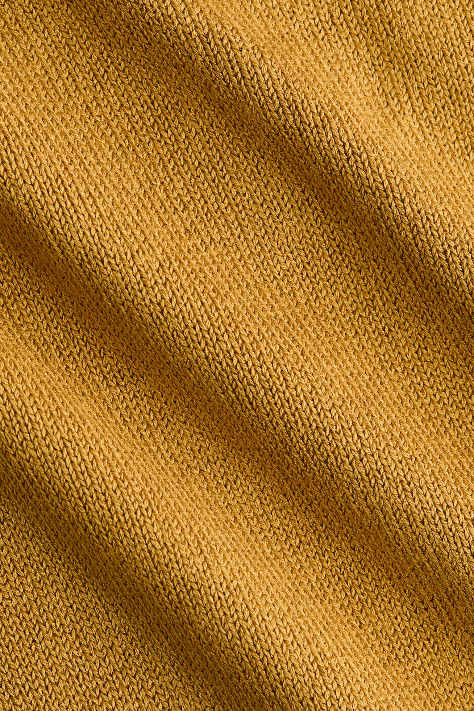 Pulóver z jemného úpletu s odhaleným plecom - Horčicovožltá/Tmavohnedá - 5