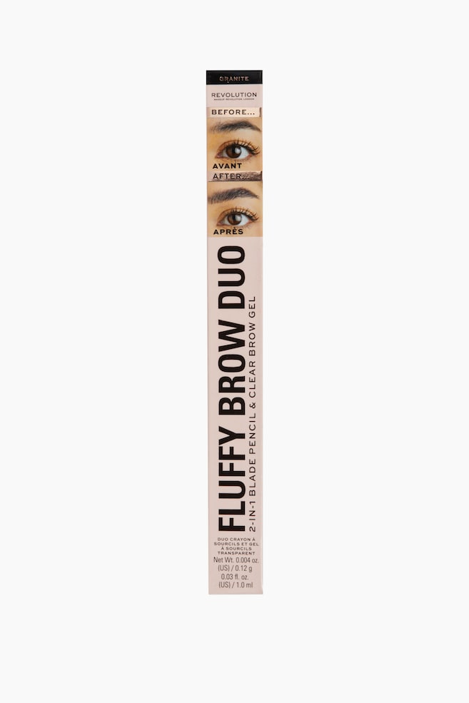 Fluffy Brow Filter Duo - Granite/Bronde/Medium Brown/Dark Brown/Ash Brown - 1