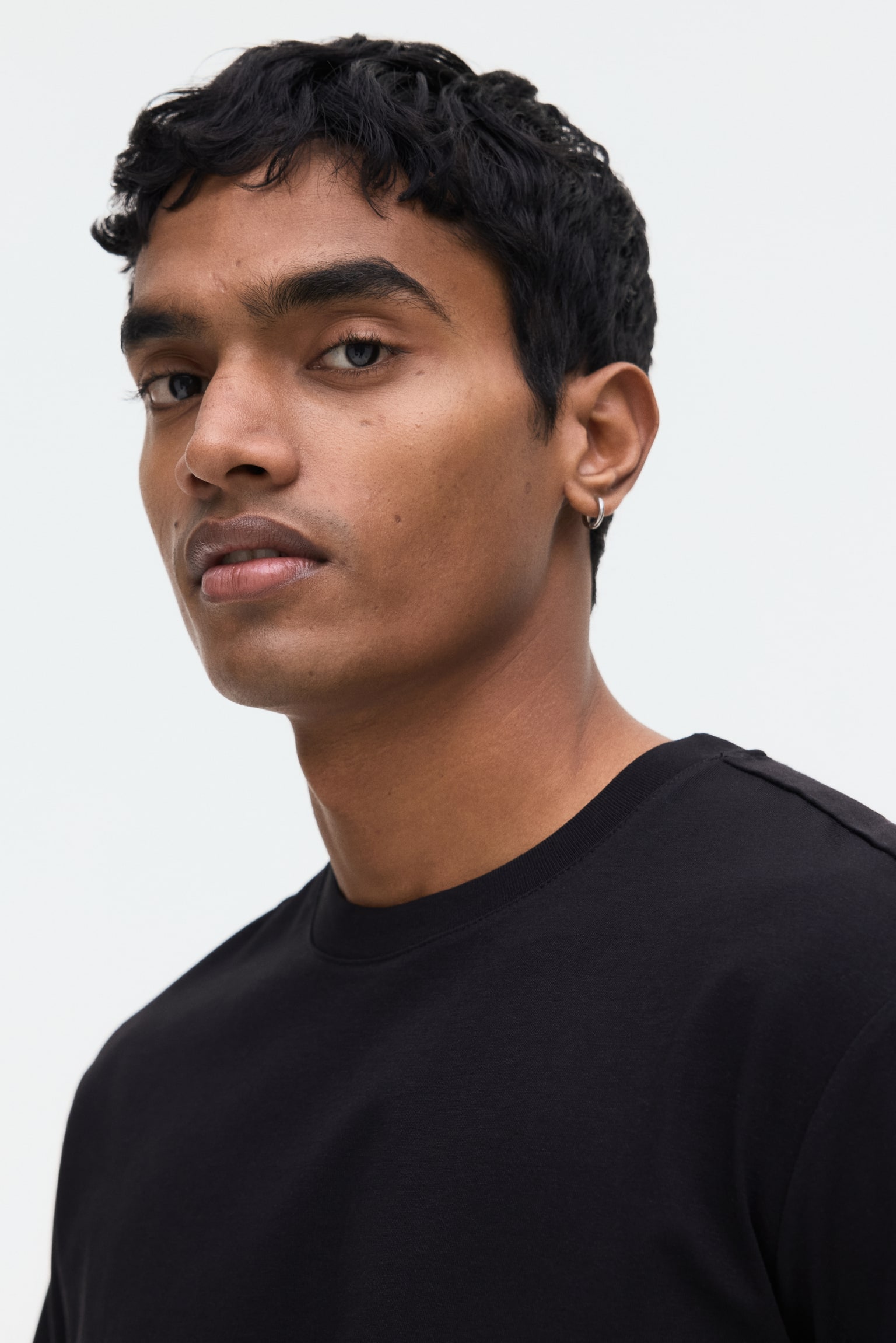 COOLMAX® Regular Fit T-shirt-Black - 5