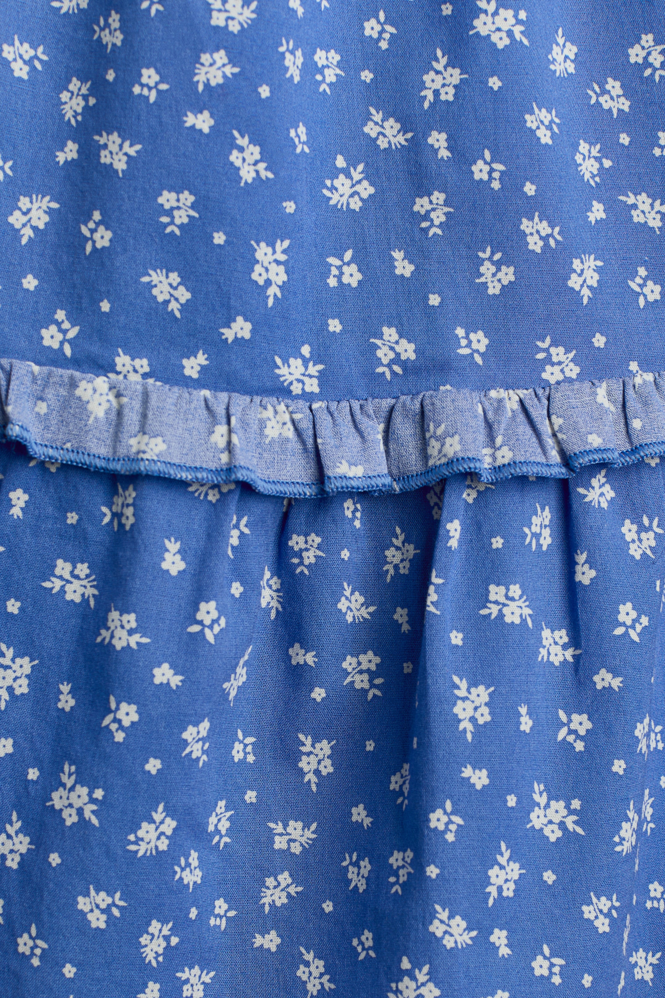 Tiered Cotton Dress