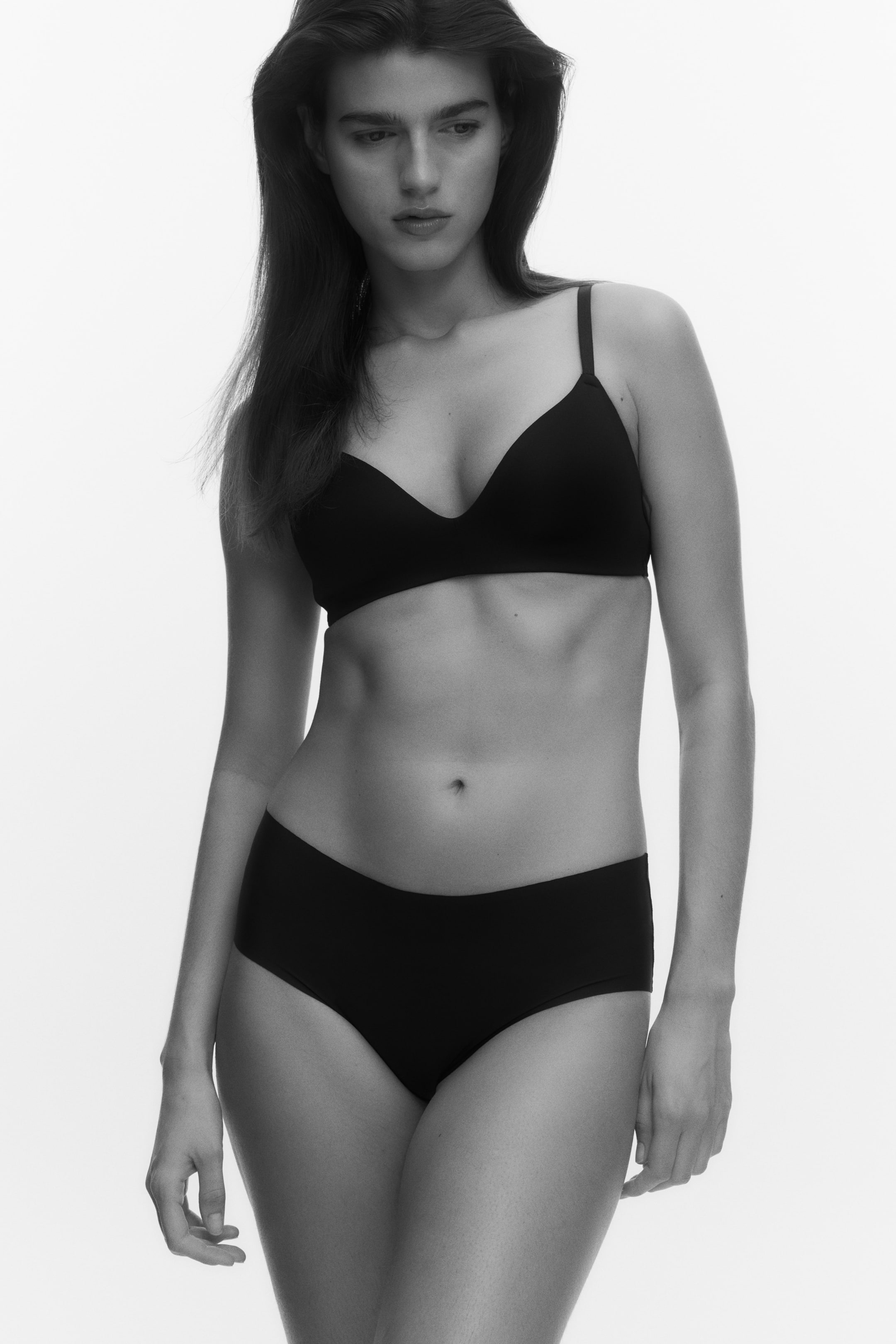 Zobacz większy obraz: Niewidoczne figi hipsters 3-pak - Czarny - ONA | H&M PL 3