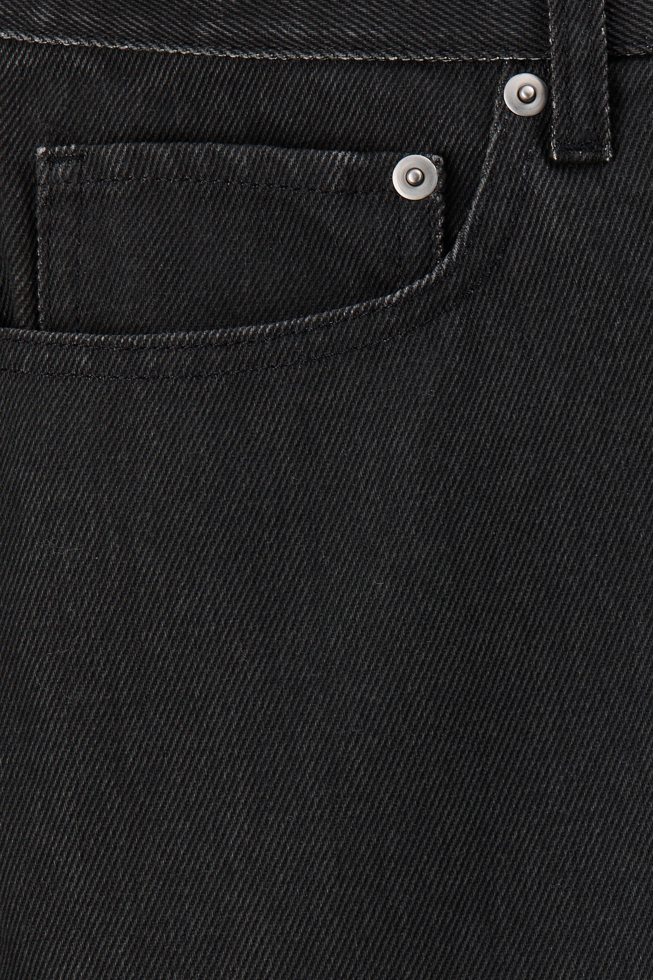 View larger image: Straight Regular Jeans - Black - Men | H&M US 8