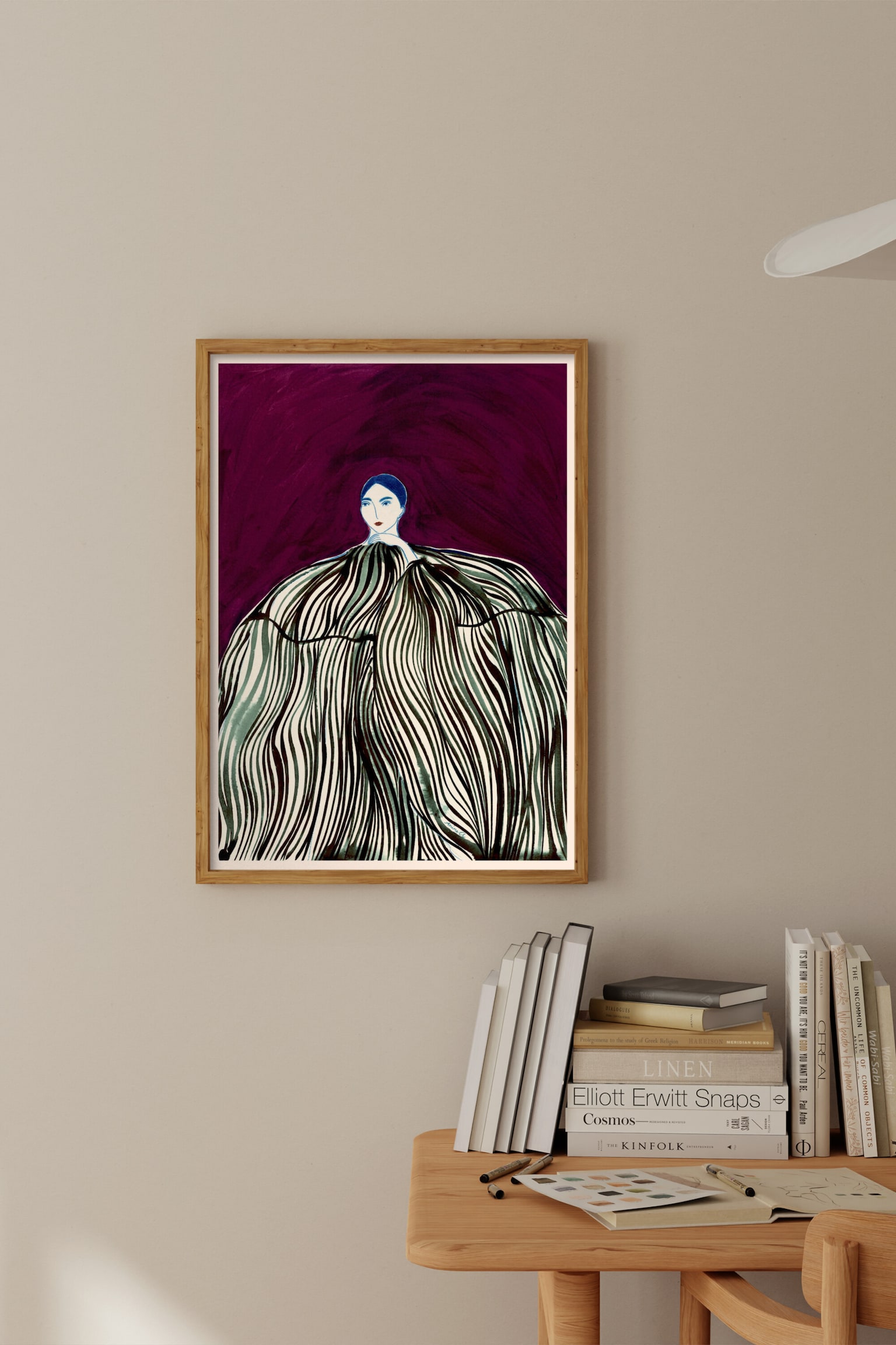 La Poire - Ruby Coat - Kvinde I Frakke - 1