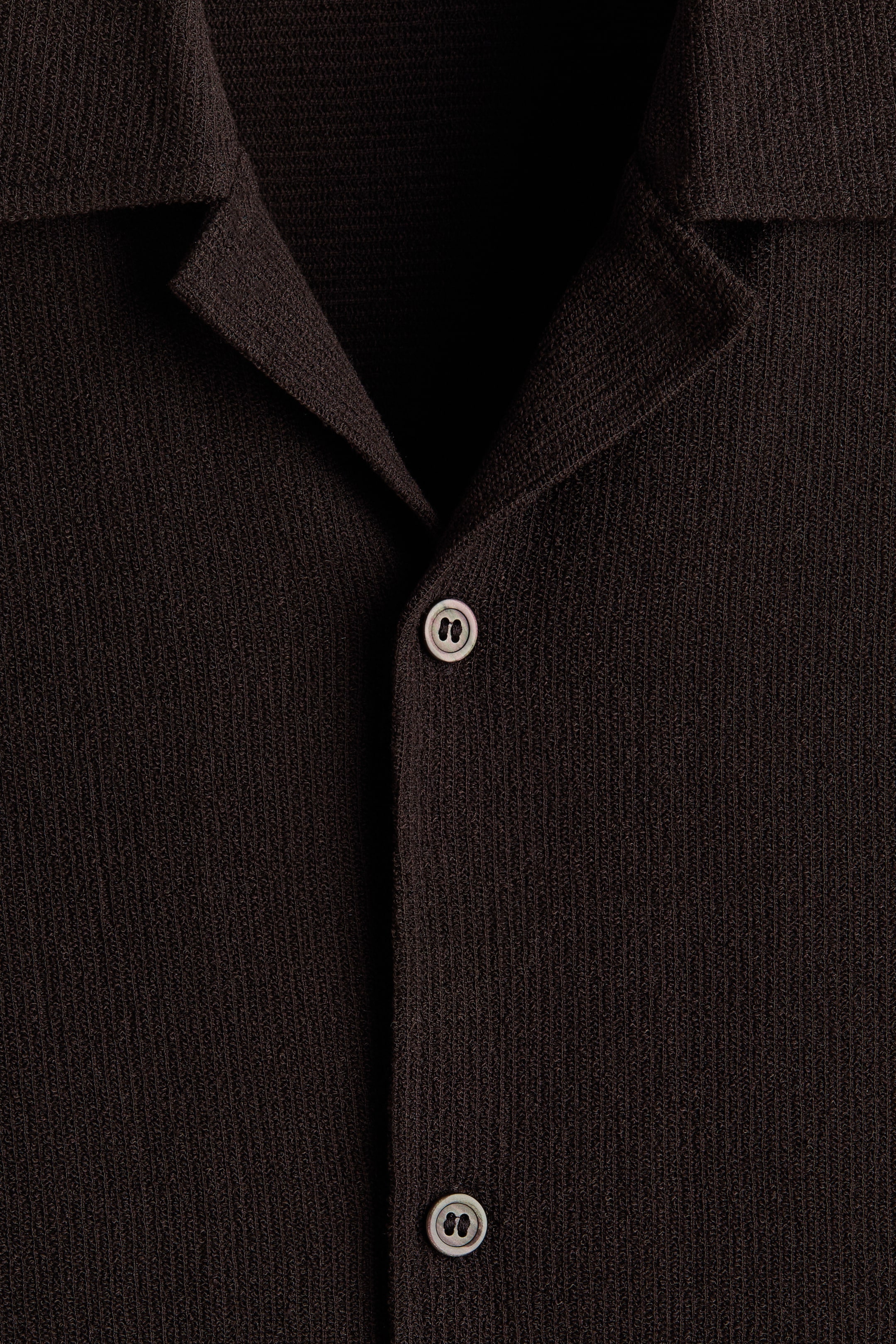 Chemise décontractée à col cubain
