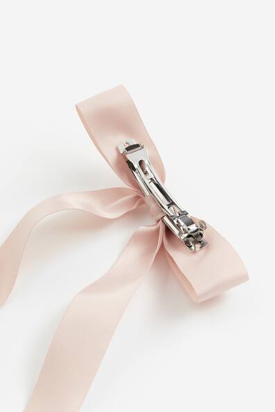 Broche para cabello con moño - Rosa palo - Ladies | H&M MX