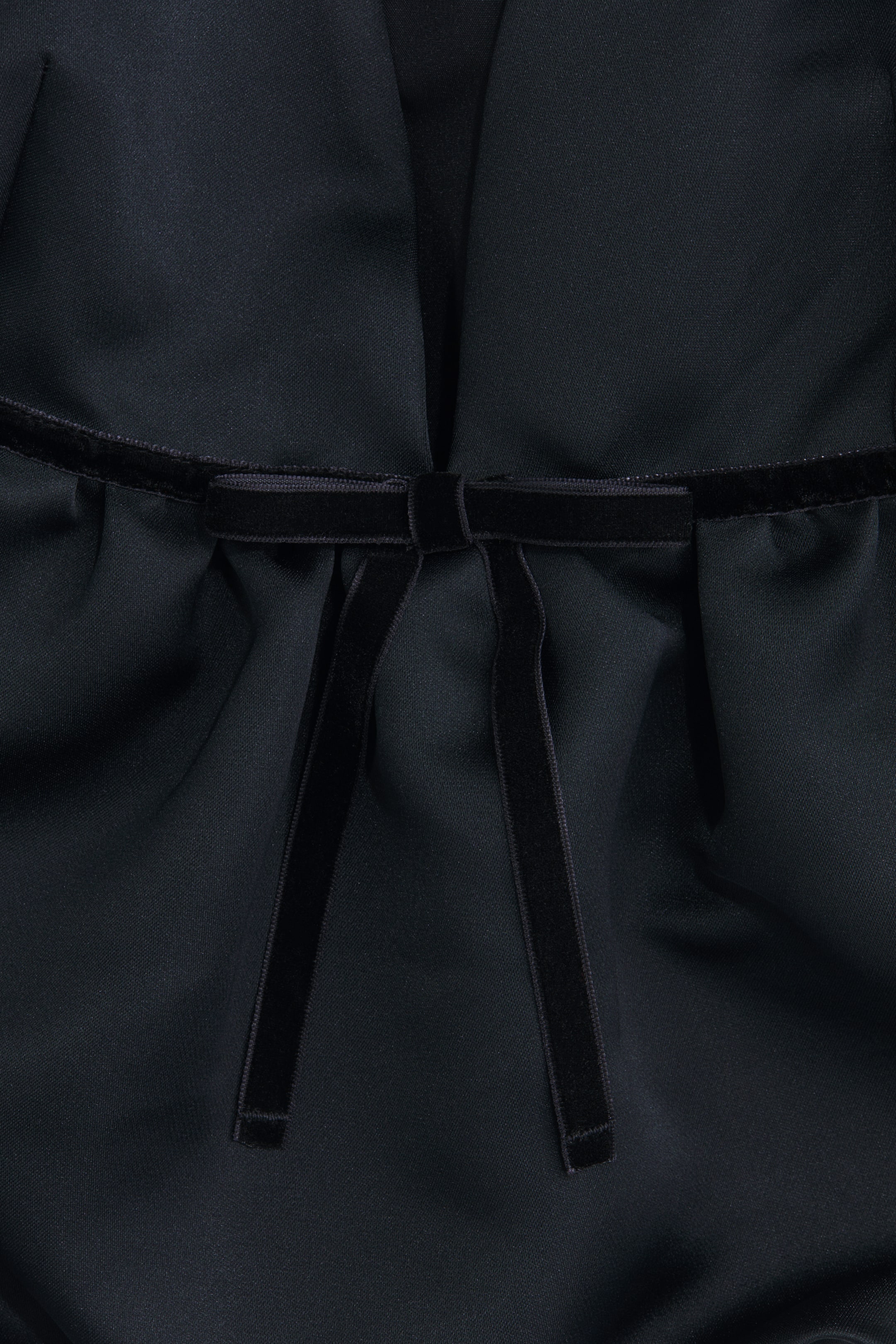 查看大圖: 泡泡下襬細肩帶上衣 - 黑色 - Ladies | H&M 6