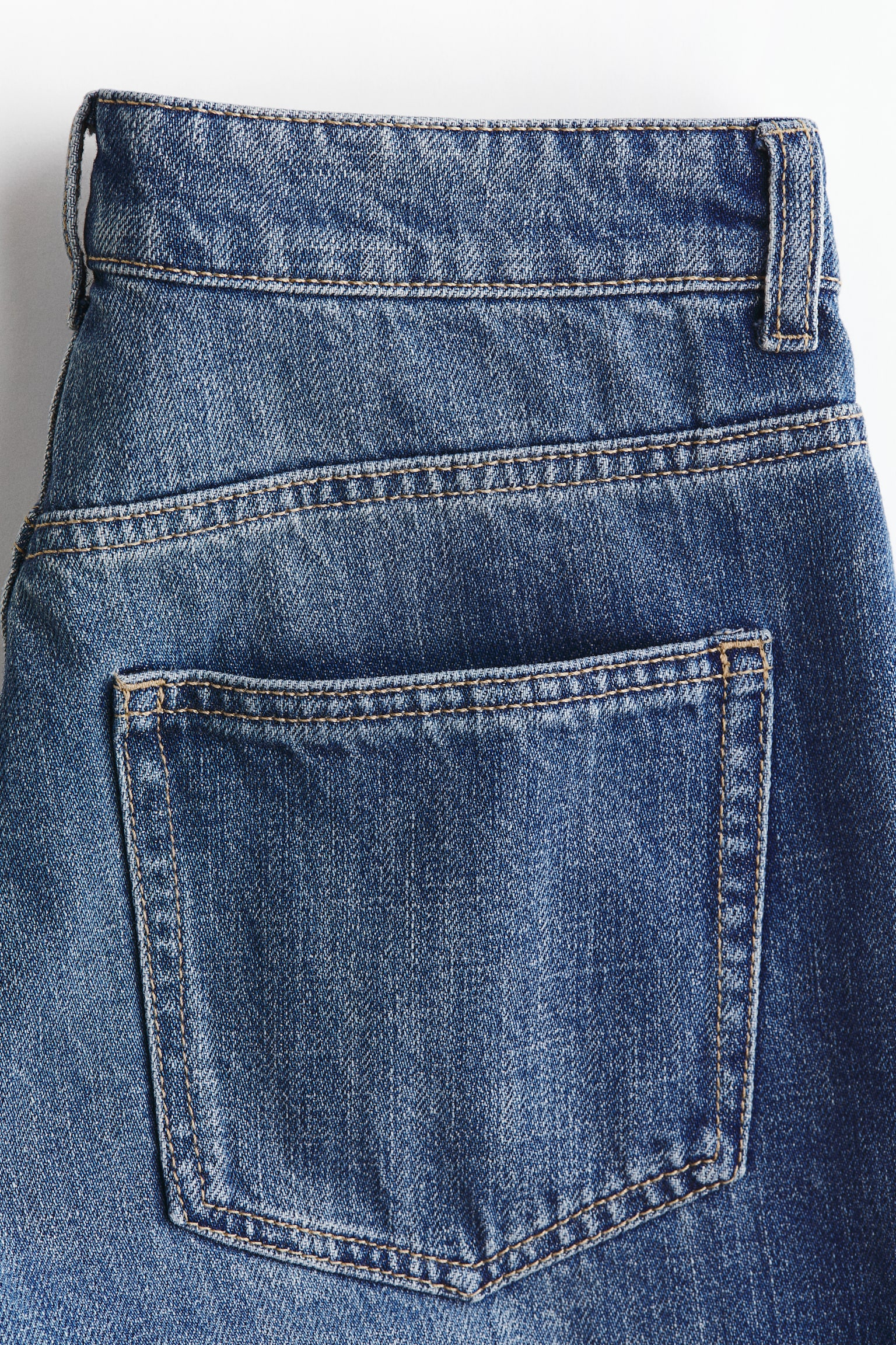 Denim Bermuda shorts - כחול ג'ינס/כחול ג'ינס/כחול ג'ינס בהיר - 2